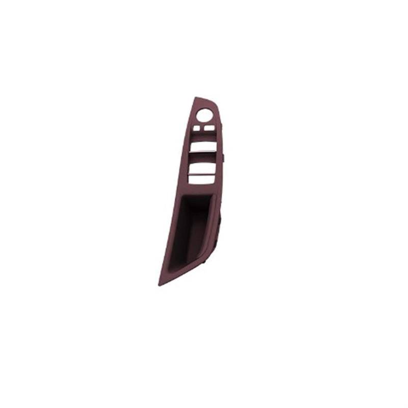 Innenraum Türgriff innen passend Linkslenker LHD/Passend for BMW 5er F10 F11 Grau Beige Schwarz Auto-Innentürgriffverkleidung Pull Trim Cover(Wine Red) von TKDCKF