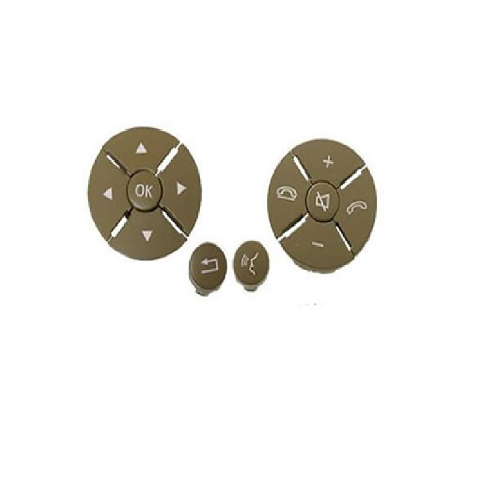 Lenkrad Schalter Kompatibel/Passend for Benz S-Klasse W221 09-13, Multifunktions-Lenkradtaste, Audio-Auto-Lenkradtaste 221 821 5751(Beige) von TKDCKF