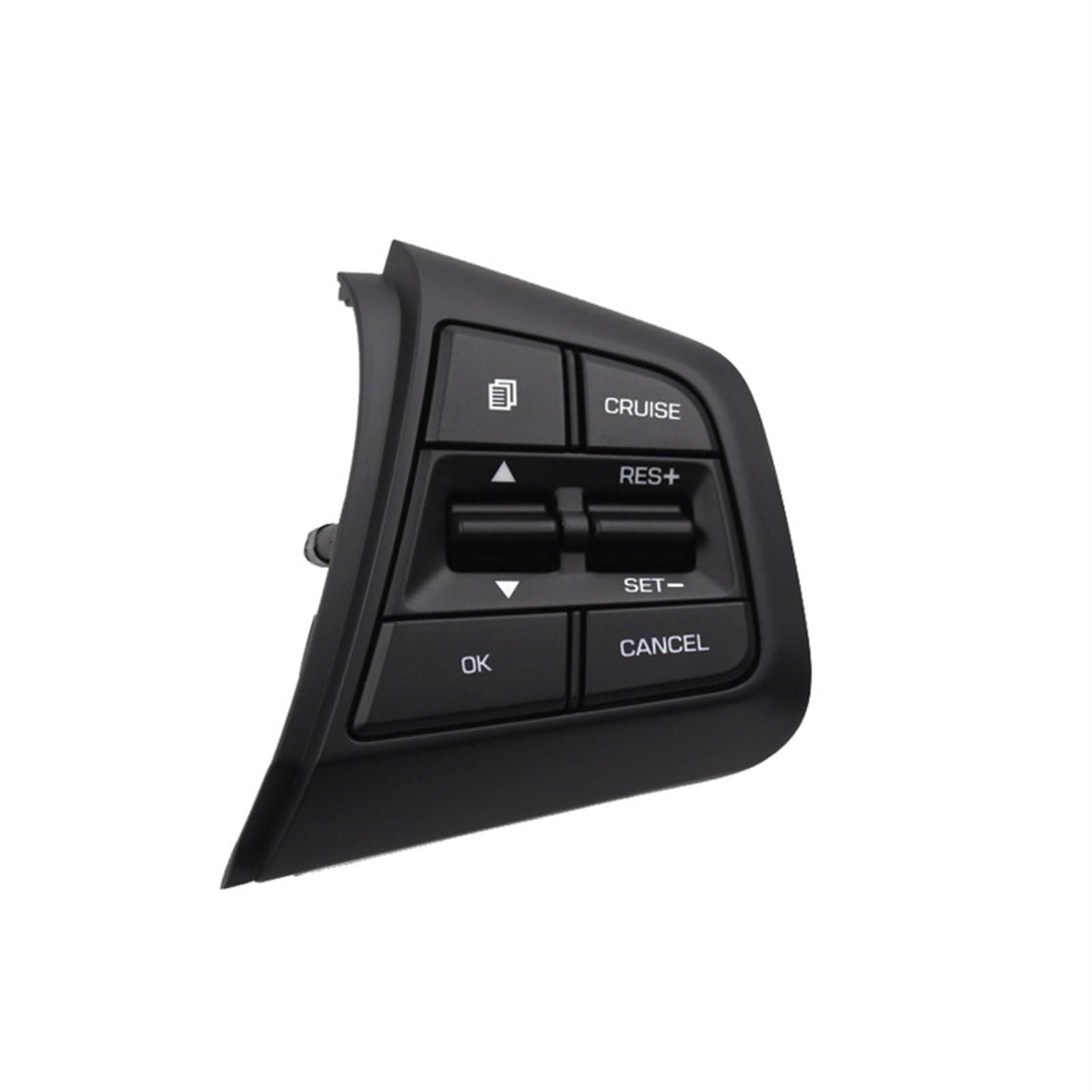 Lenkrad Schalter Kompatibel/Passend for Hyundai Creta 1.6L 2.0L IX25 Lenkradtasten Tempomat Bluetooth-Schalter Fernbedienung Lautstärketaste Autozubehör(Creta 2.0 R) von TKDCKF