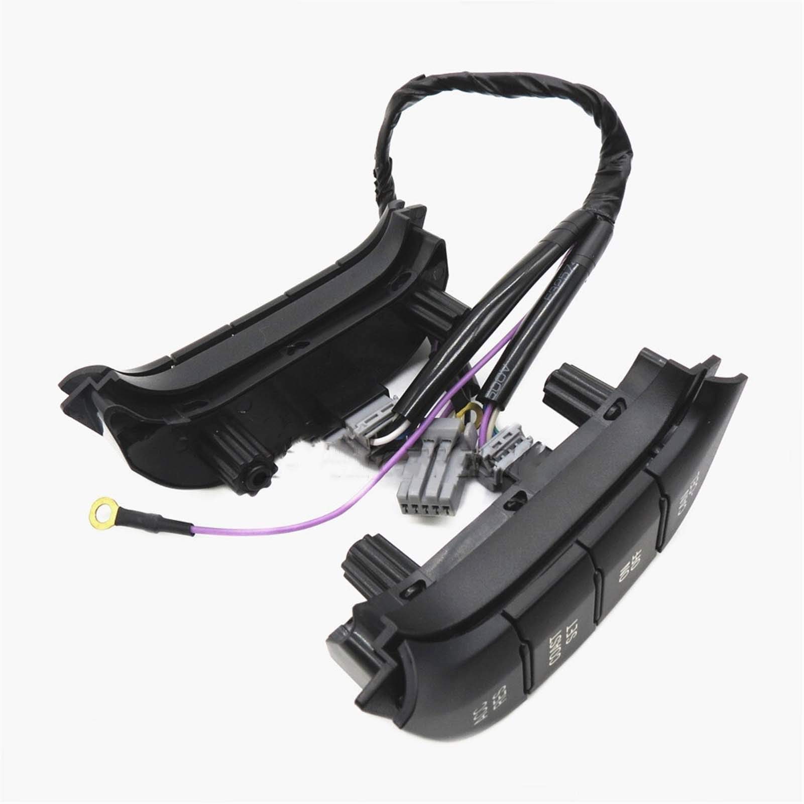 Lenkrad Schalter Kompatibel 84250-PJL 84250PJL Lenkung PAD Audio Control Schalter & Tempomat Schalter/Fit for Mitsubishi Pajero 2007-2019 von TKDCKF