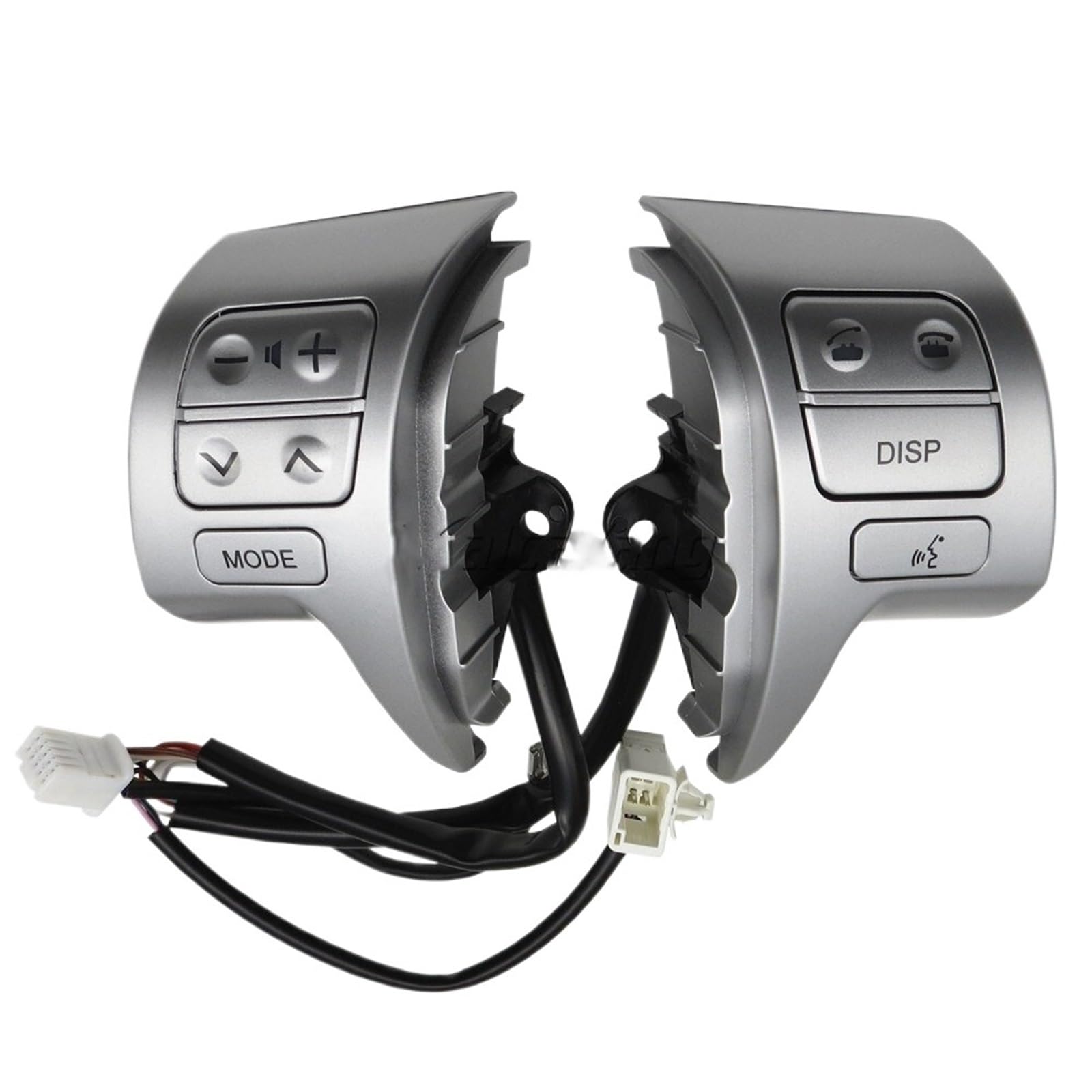 Lenkrad Schalter Kompatibel Auto-Lenkrad-Audio-Bluetooth-Steuerschalter/Passend for Toyota/Passend for Corolla ZRE15 2007 2008 2009 2010 Auto-Styling(High Match) von TKDCKF