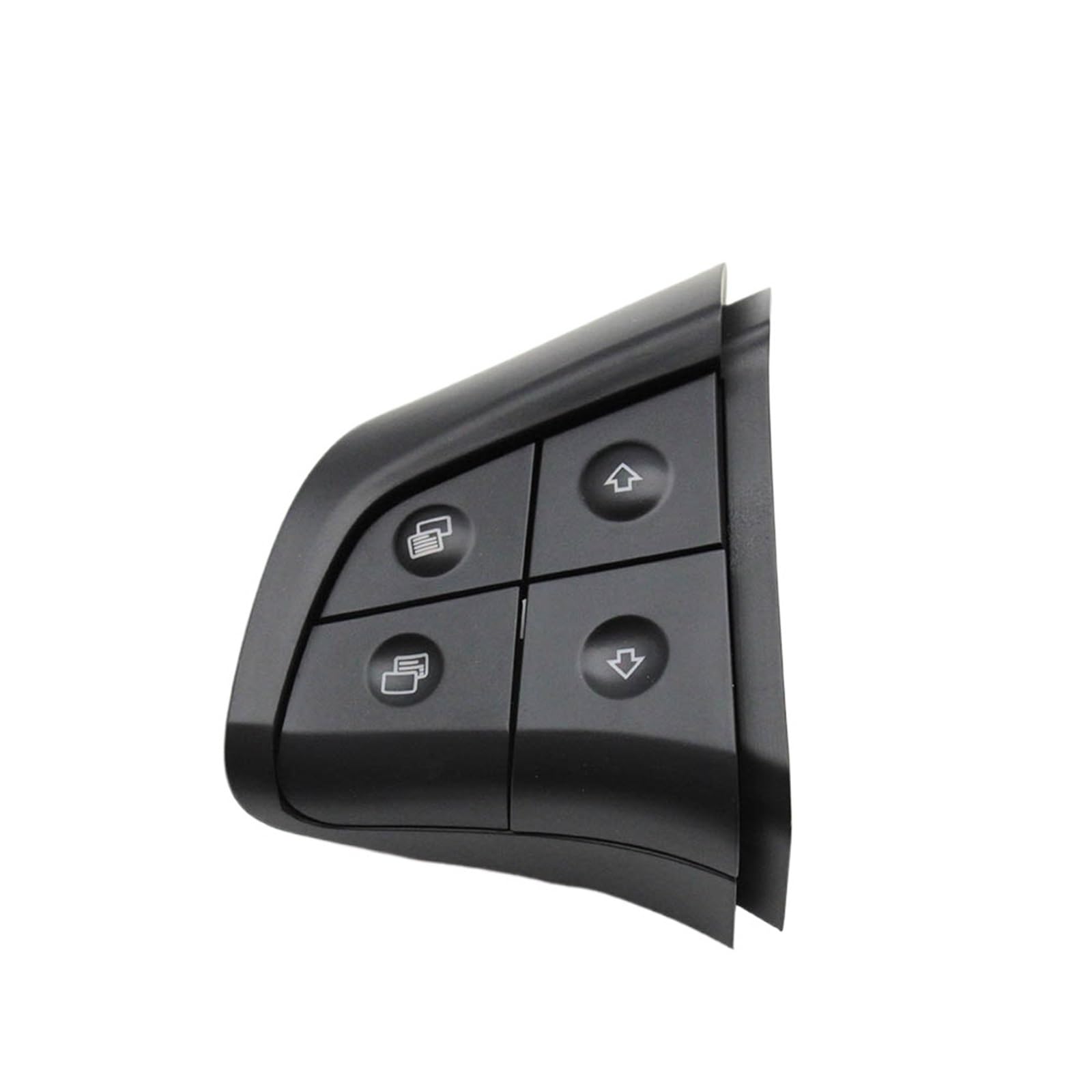 Lenkrad Schalter Kompatibel Auto-Multifunktions-Lenkradtasten Steuerschaltertaste/Passend for Mercedes Benz GL ML RB-Klasse W164 W245 W251(Model A Black L) von TKDCKF