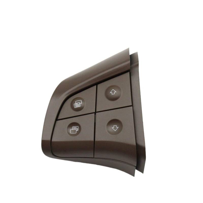 Lenkrad Schalter Kompatibel Auto-Multifunktions-Lenkradtasten Steuerschaltertaste/Passend for Mercedes Benz GL ML RB-Klasse W164 W245 W251(Model A Brown L) von TKDCKF