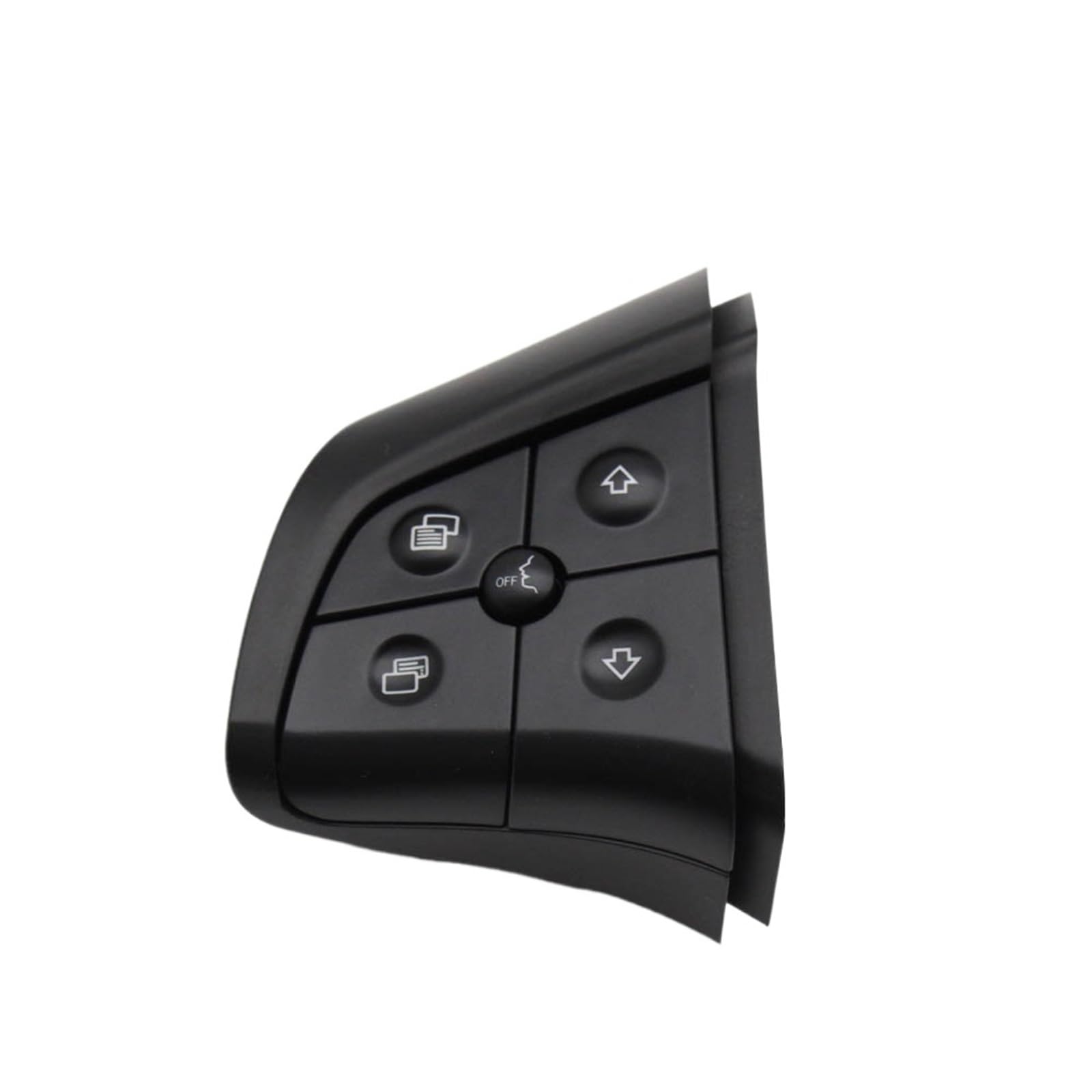 Lenkrad Schalter Kompatibel Auto-Multifunktions-Lenkradtasten Steuerschaltertaste/Passend for Mercedes Benz GL ML RB-Klasse W164 W245 W251(Model B Black L) von TKDCKF