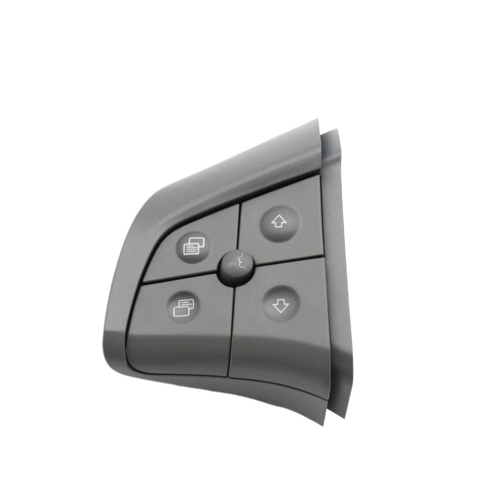 Lenkrad Schalter Kompatibel Auto-Multifunktions-Lenkradtasten Steuerschaltertaste/Passend for Mercedes Benz GL ML RB-Klasse W164 W245 W251(Model B Gray L) von TKDCKF