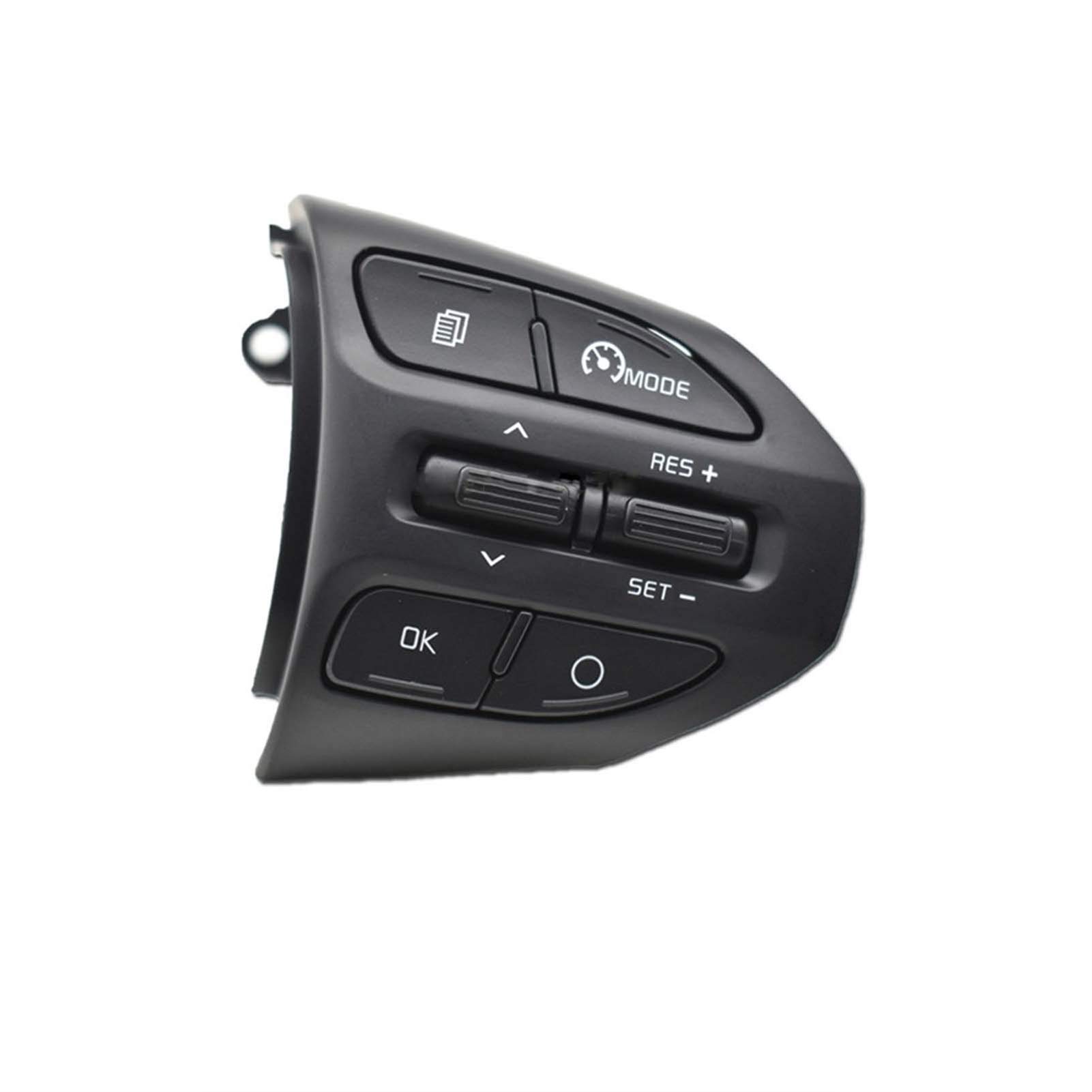 Lenkrad Schalter Kompatibel Lenkrad-Tastenschalter, Tasten, Bluetooth-Telefon, Tempomat, Lautstärkeregler, passend for KIA K2 Rio 2016 2017 2018 2019 Rio X LINE(K2 Model B) von TKDCKF