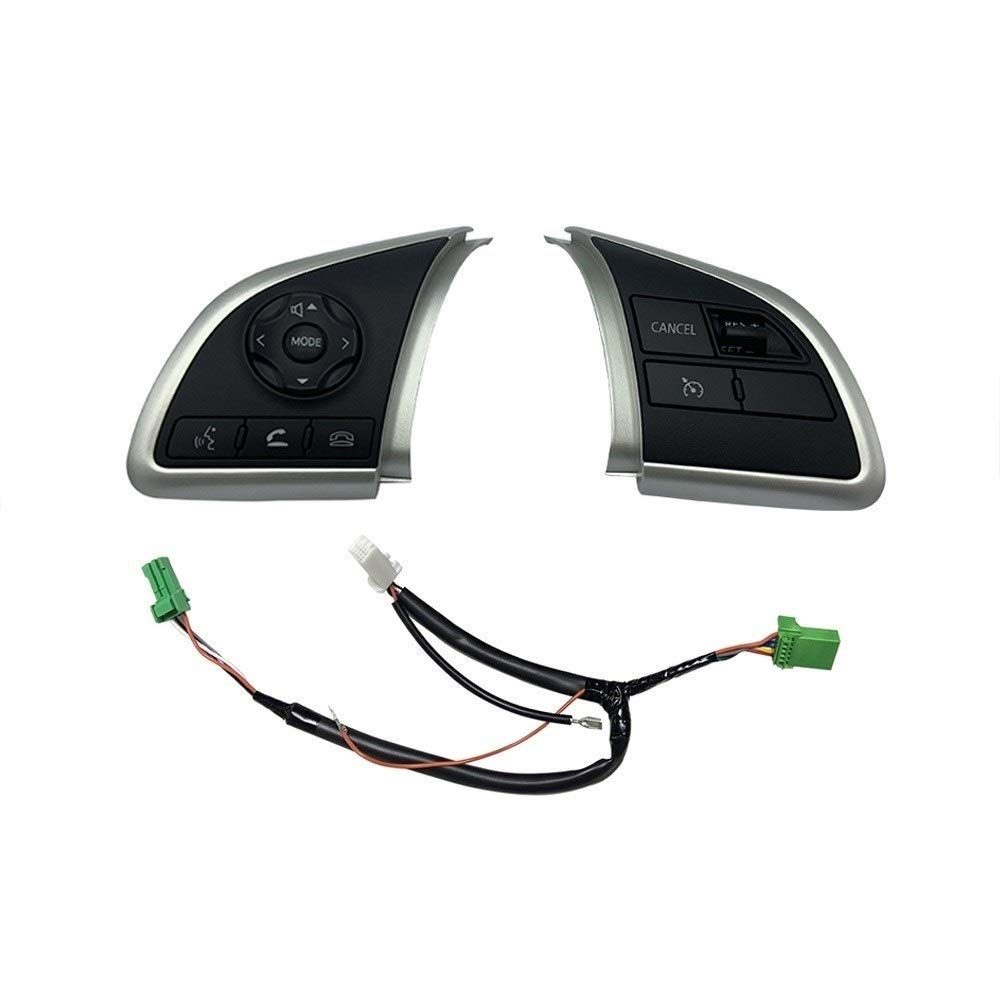 Lenkrad Schalter Kompatibel Lenkradknopf Tempomatschalter Audio Andro.id Player Schalter/Fit for Mitsubishi/Fit for Outlander 2013 2014 2015 2016 2017 2018(Other Model) von TKDCKF