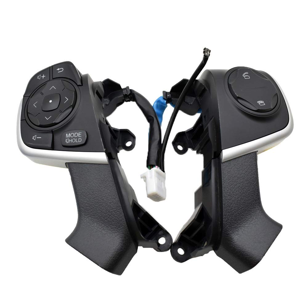 Lenkrad Schalter Kompatibel Lenkradtaste/Fit for Camry (HYBRID) ACV51 ASV5 AVV50 GSV50 Tasten Bluetooth Telefon Tempomat Lautstärke von TKDCKF