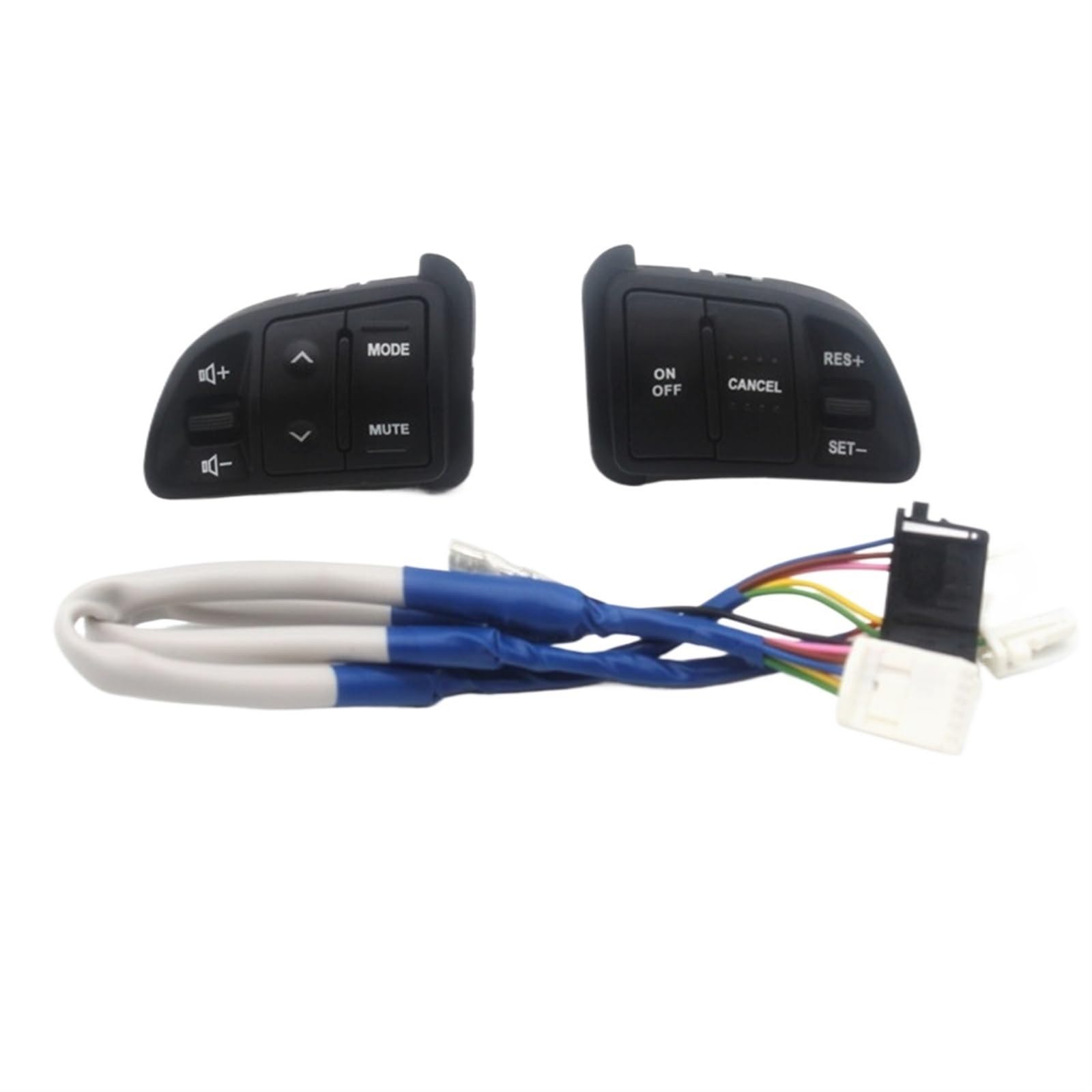 Lenkrad Schalter Kompatibel Multi-Funktions-Lenkrad-Audio-Tempomat-Tasten/Passend for Kia Sportage mit Hintergrundbeleuchtung, Autoladung, Auto-Styling(General Set) von TKDCKF