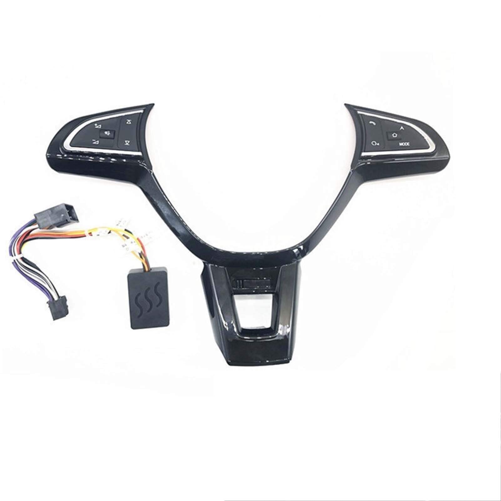 Lenkrad Schalter Kompatibel Tastenschalter/Passend for Skoda Superb Yeti Rapid Octavia Multifunktions-Lenkradsteuerungstastenschalter Lautstärke-Telefon-Audioschalter(3 Spoke) von TKDCKF