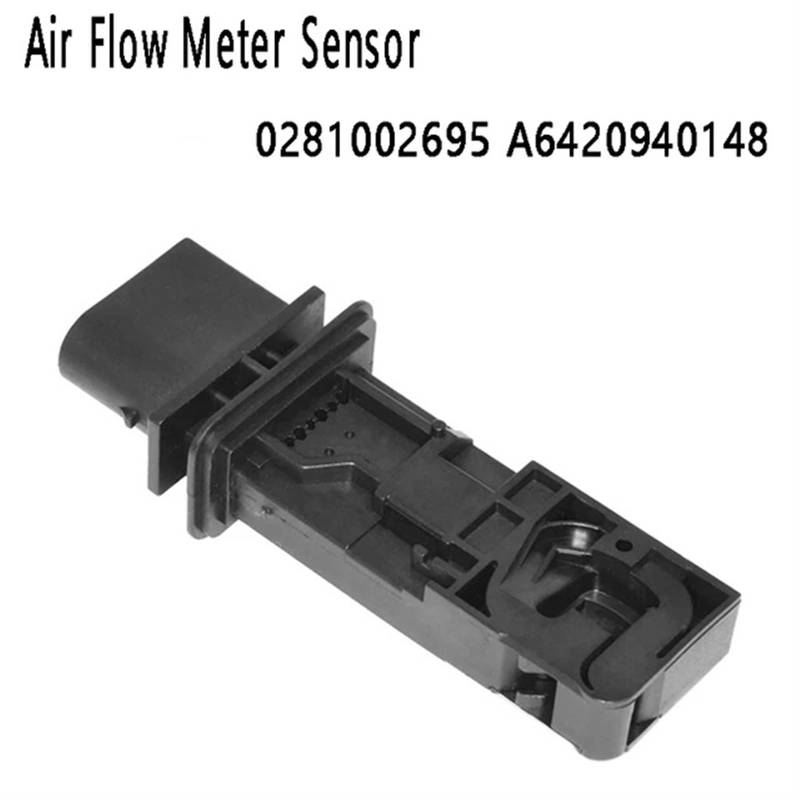 Sensor des Luftqualitätsmessgeräts Auto Luftmengenmesser Sensor MAF Masse Sensor 0281002695 A6420940148 /Fit for Mercedes-Benz von TKDCKF