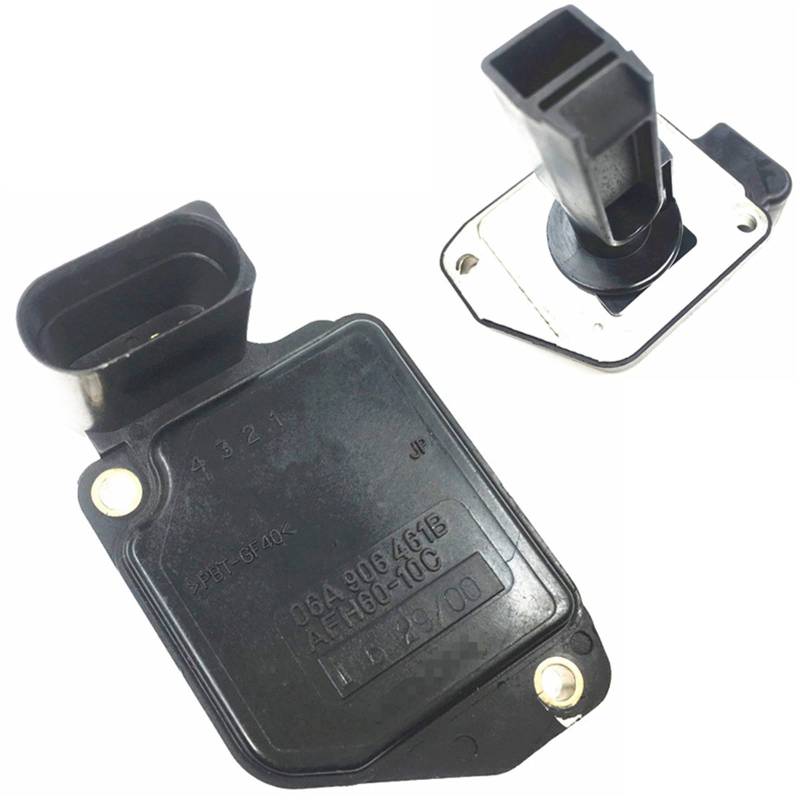 Sensor des Luftqualitätsmessgeräts Original 06A906461B Luftmengenmesser AFH60-10C Auto Luftmassenmesser/Passend for Audi Volkswagen Polo Passat Golf Bora von TKDCKF