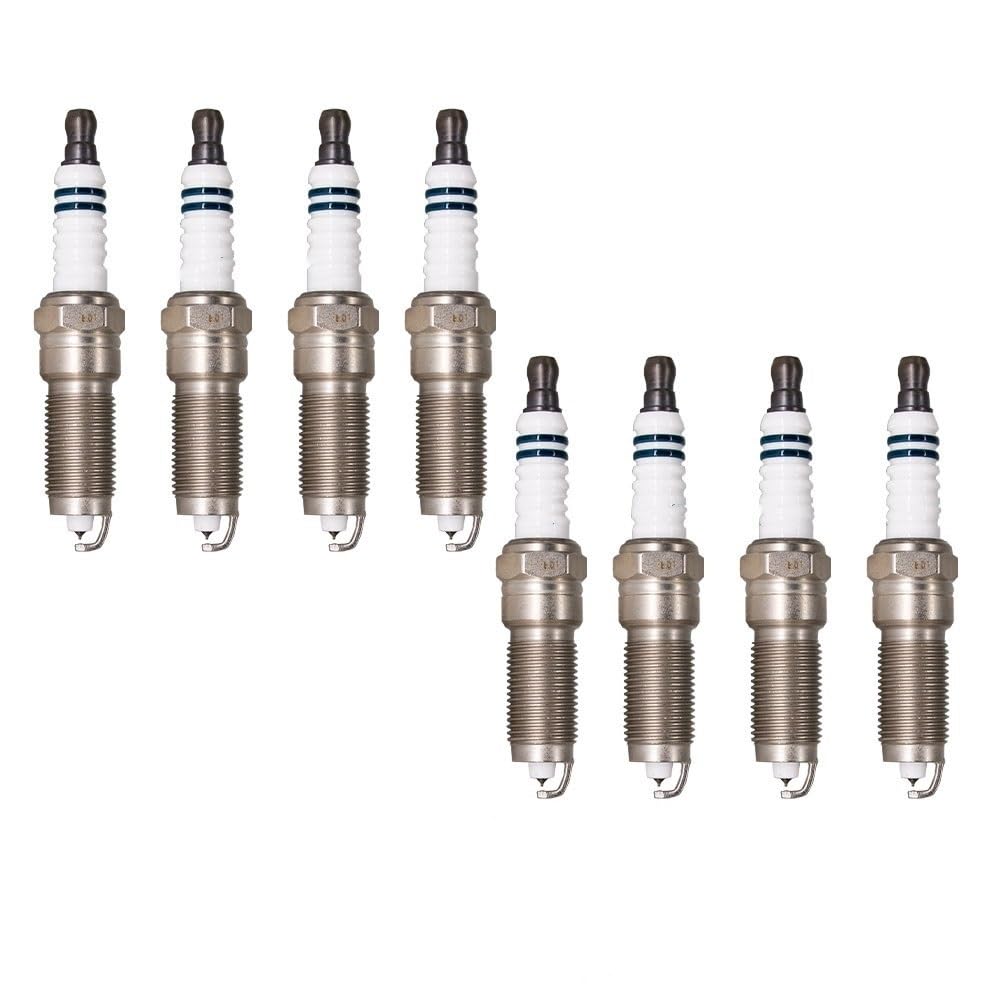 drehmomentschlüssel zündkerzen auto 2-8PCS Automobil Iridium Platin Zündkerze Kerze for QH6RBIP ILZTR6A8G Zündung System Auto Ersatz Teil(8 pieces with box) von TKDCKF