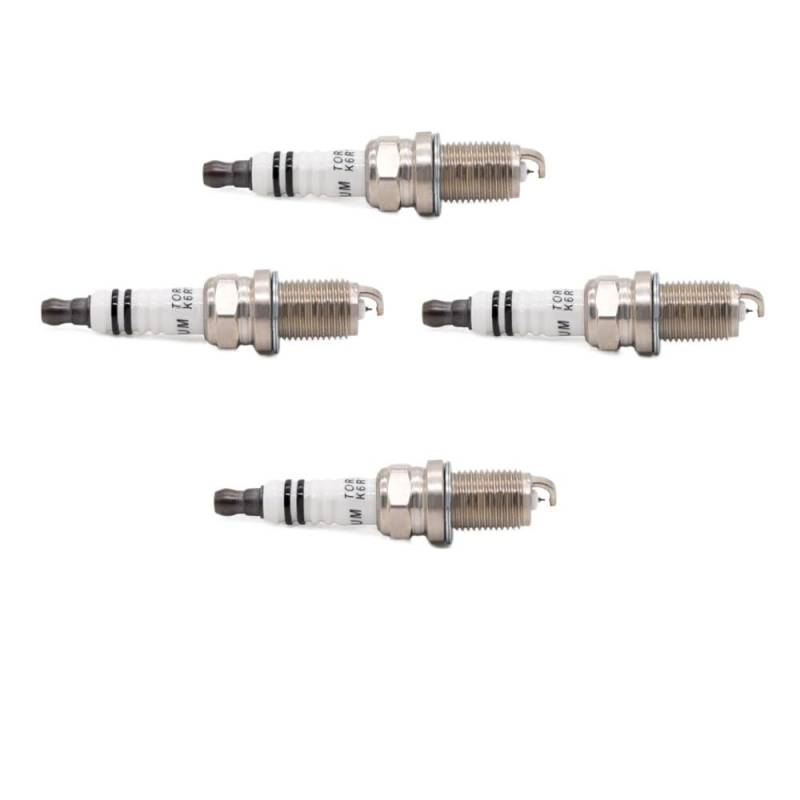 drehmomentschlüssel zündkerzen auto Iridium Platin Zündkerze K6RTIP Ersatz for Candle PFR6B Champion RC8WYP4 Denso IK20TT for F5DP0R(4 pieces with box) von TKDCKF