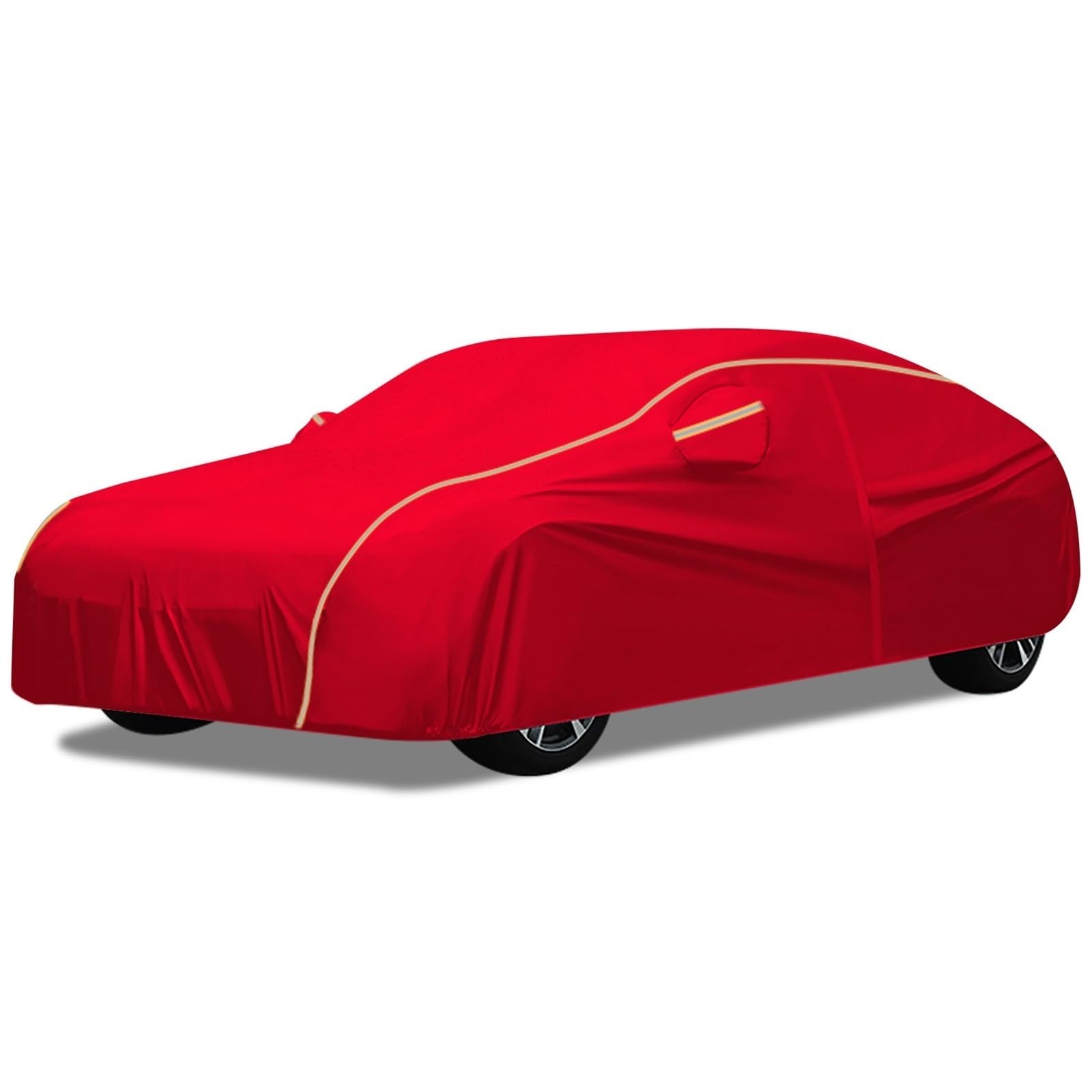 Autoabdeckung für VW Caddy 4 Maxi 2015-2020, wasserdichte, atmungsaktive Outdoor-Abdeckung für Schnee, Regen, Wind und UV-Schutz mit Reißverschluss, Oxford-Gewebe, Autoabdeckung Autoabdeckung für VW Caddy 4 Maxi 2015-2020, wasserdichte, atmungsaktive Outdoor-Abdeckung für Schnee, Regen, Wind und UV-Schutz mit Reißverschluss, Oxford-Gewebe, Autoabdeckung von TKHWIAO