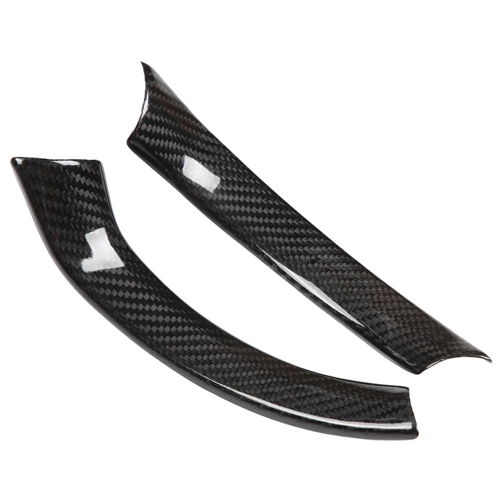 TKSE 2ST-Carbon-Faser-Lenkrad Dekoration Streifenrahmen Trim for Alfa Romeo Giulia 17-18 von TKSE