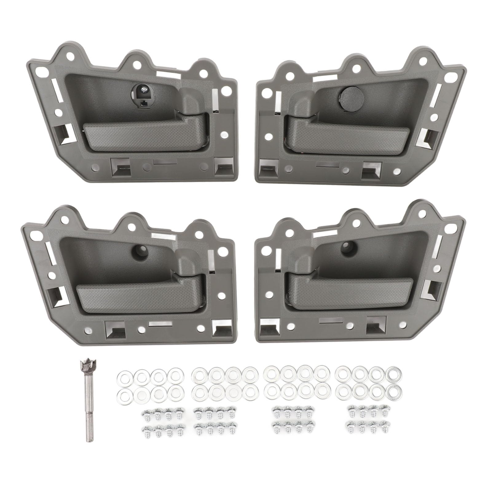 TKSE 4 Sätze Vorne Hinten Links Rechts Innen Türgriff Reibungsloser Betrieb 1JV461J3AA für Grand Cherokee 2005 Bis 2011 von TKSE