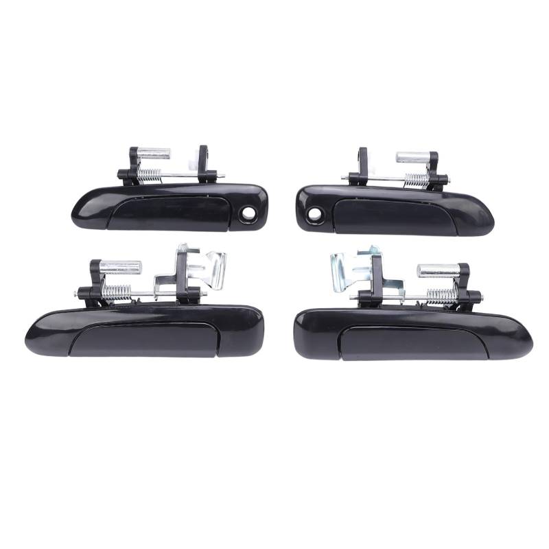 TKSE 4PCS Außen Türgriffe 72140S5A013 Stylish Schwarz Komfortable Hold -Auto -Außentürgriff für Limousine für Limousine von TKSE