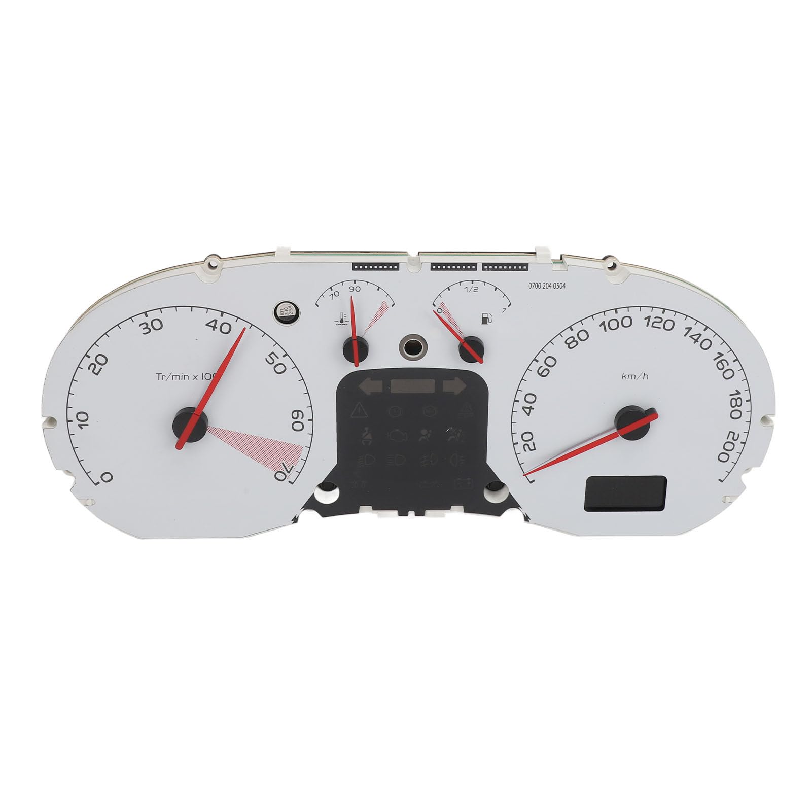 TKSE Auto Kombination, Autoinstrumentencluster und Autoinstrumententafel Hohe Genauigkeit Automobil -Tachometer Austausch für 307 von TKSE