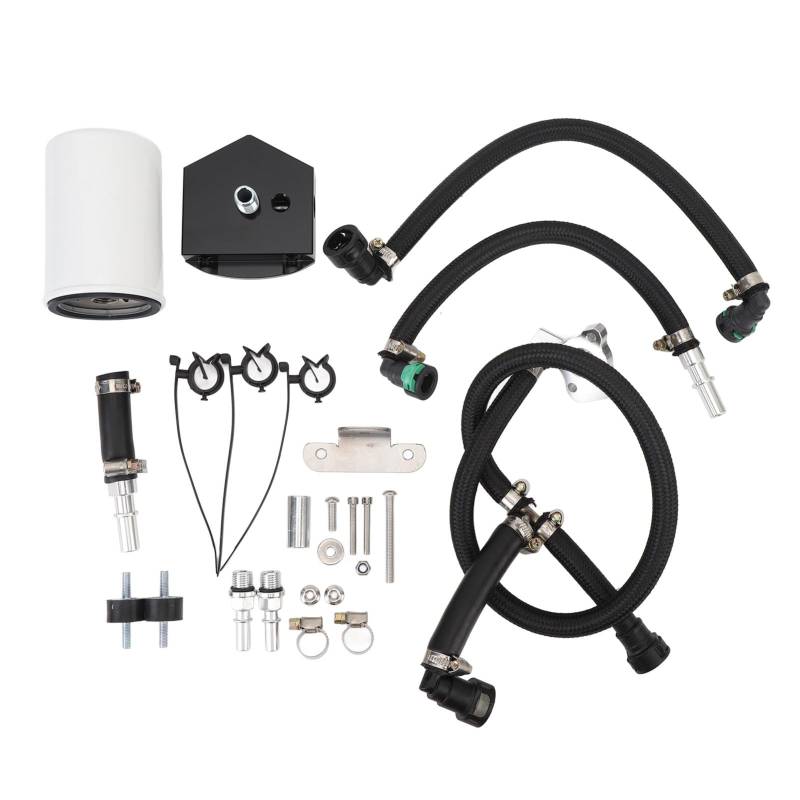 TKSE Disaster Prevention Bypass Kit CP4-6.7F-BP-G2.1 Gummi-Metall-verstärkter Schutz für F-450 F-550 6.7L PowerStroke von TKSE