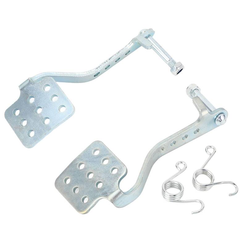 TKSE Go Kart Pedals Kit Anti Slip Go Kart Bremsgasspedal mit Rücklaufquellen für 212, 196 Kubikzentimeter 6,5,5,5 PS Roadrocket von TKSE