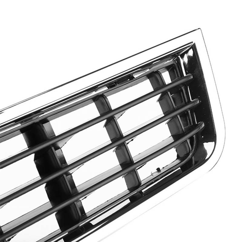 TKSE Mittelgrill, Auto-Mittelgrill, 1 Stück, Auto-Frontstoßstange, Mittlerer Unterer Lüftungsgitter für A-4/B6 2002–2005, Chrom von TKSE