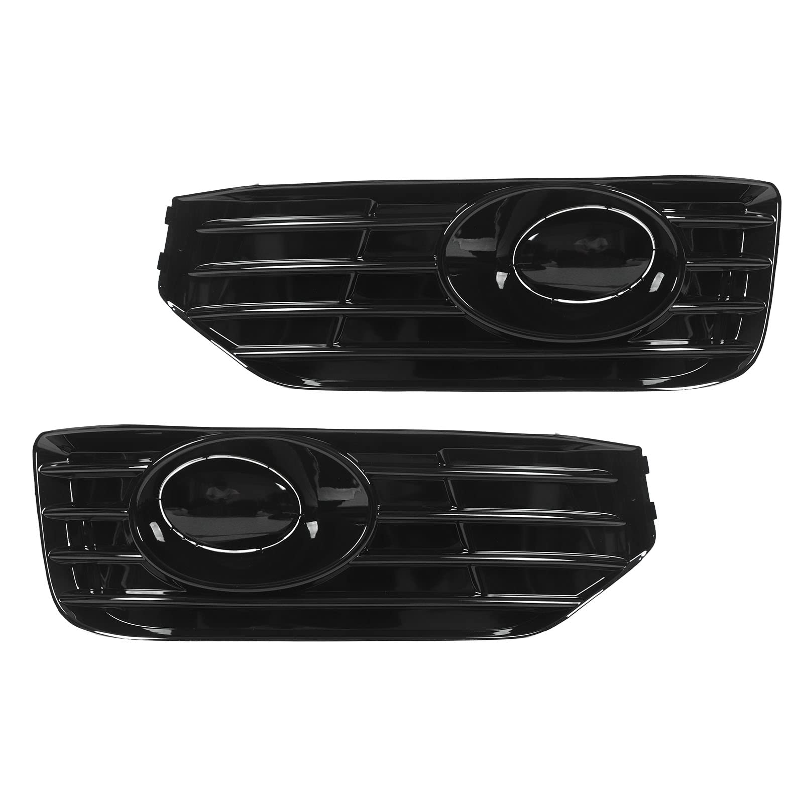 TKSE Side Nebel Lichtschutz, 2pcs Nebel Lichtschutz Schockdopfer Farbiger Schwarzer Starker Stärke für T5 Sportline 2010-2015 von TKSE