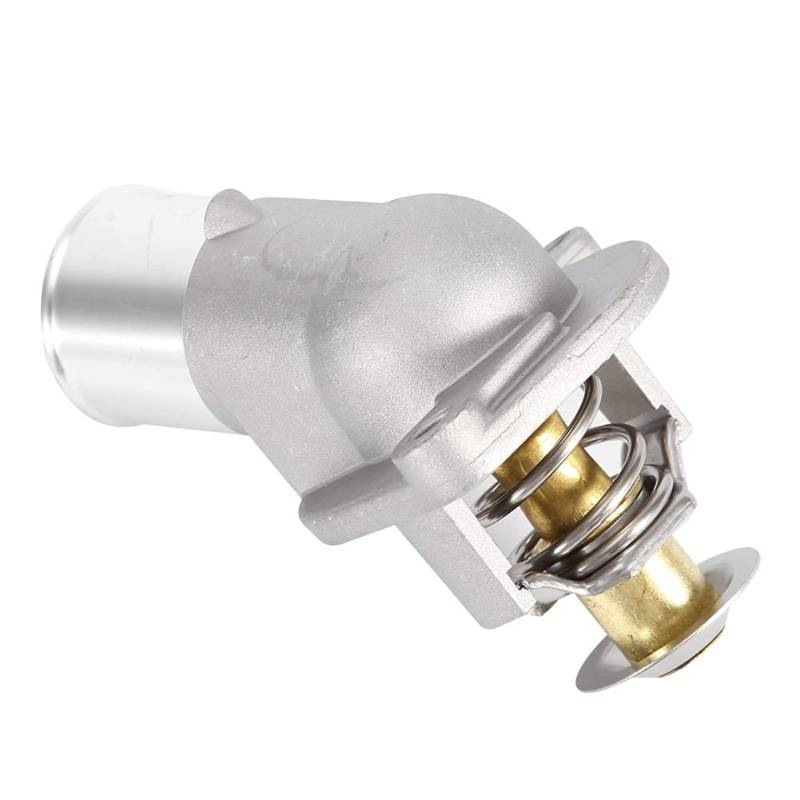 TKSE Thermostat-Einlassbaugruppe, Motor-Aluminium-Thermostat-Wassereinlass-Baugruppe, Ersatz Passend für GM 12600172 von TKSE