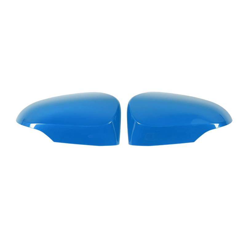 TKSe Side Mirror Cap Türspiegelabdeckung, Paar Rückspiegelabdeckungskappe 87945-02420 Hochfestes Wetterfestes Links Rechts Autotür Spiegelkappe (Blau) von TKSE