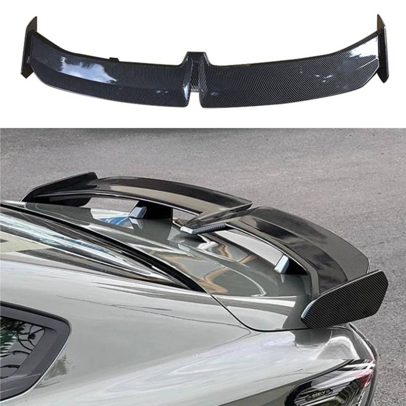 Auto Heckspoiler Heckflügel Lippe Für Mercedes Benz Classe A Sedan V177 2018-2020 2021 2022 2023 2024 HeckspoilerflüGel Kofferraum Flügel Spoiler Umbauzubehör,Carbon Fiber Look von TMAR