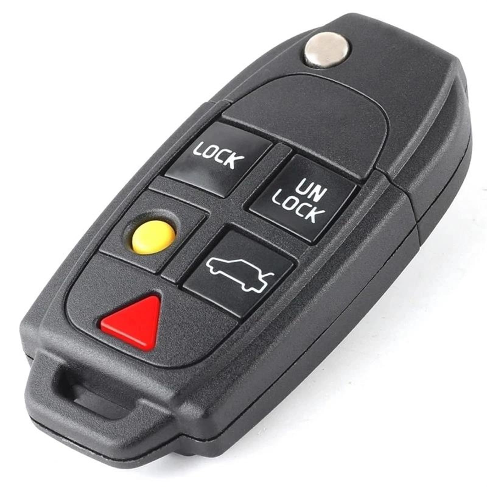 TMERIC Autoschlüssel Gehäuse Für Volvo für S4 S60 S80 V70 XC70 für XC90 C30 V50 2003-2014 Schlüssel Fall Ersatz Flip Remote Auto Schlüssel Shell Fob Schlüsselhülle Hülle von TMERIC