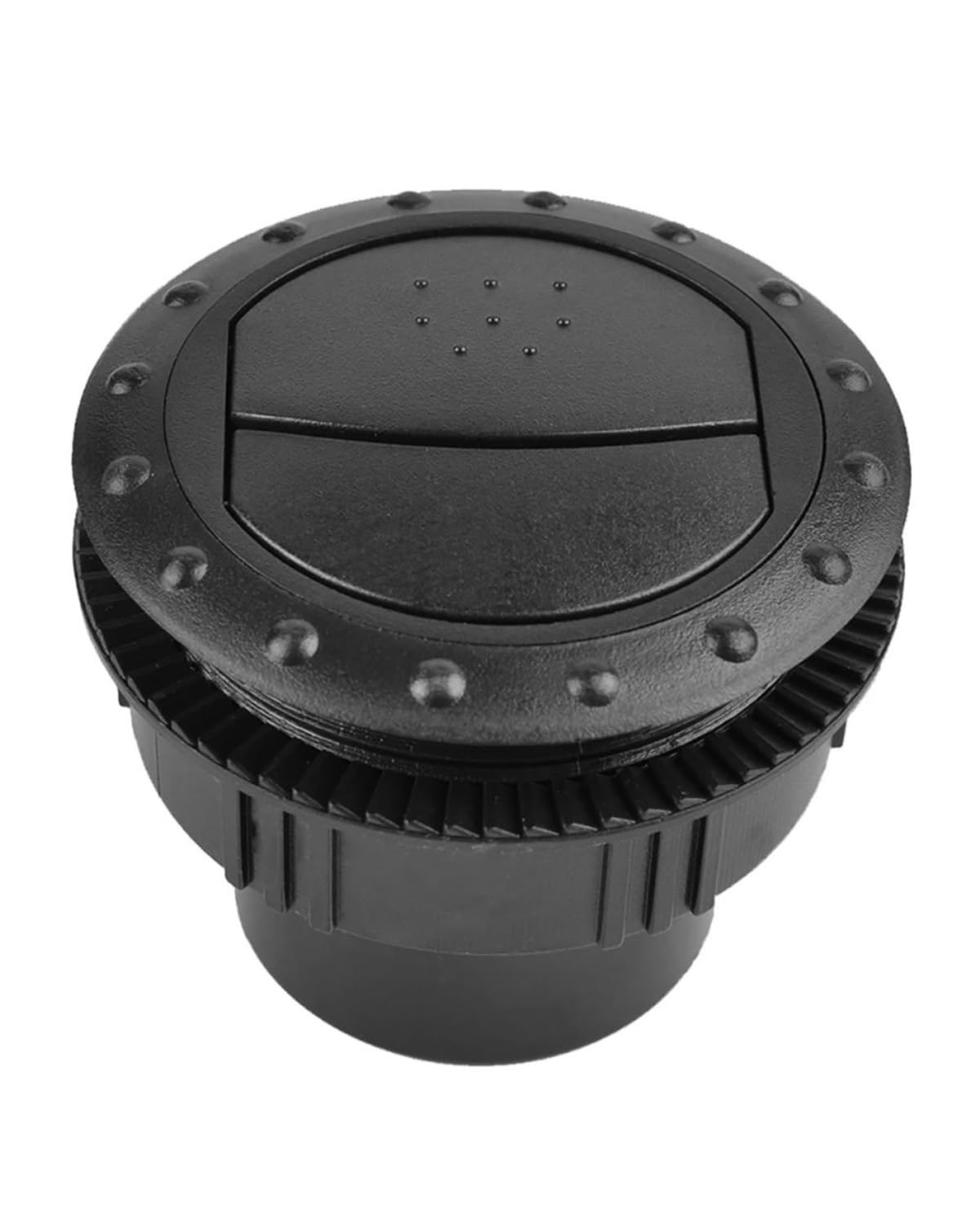 Auto KlimaanlageVents Für ATV RV 60mm ABS Auto AC Vent Air Outlet Offene Rotierende Innen Runde Decke Auto A C Entlüftung(Black) von TMXWAT