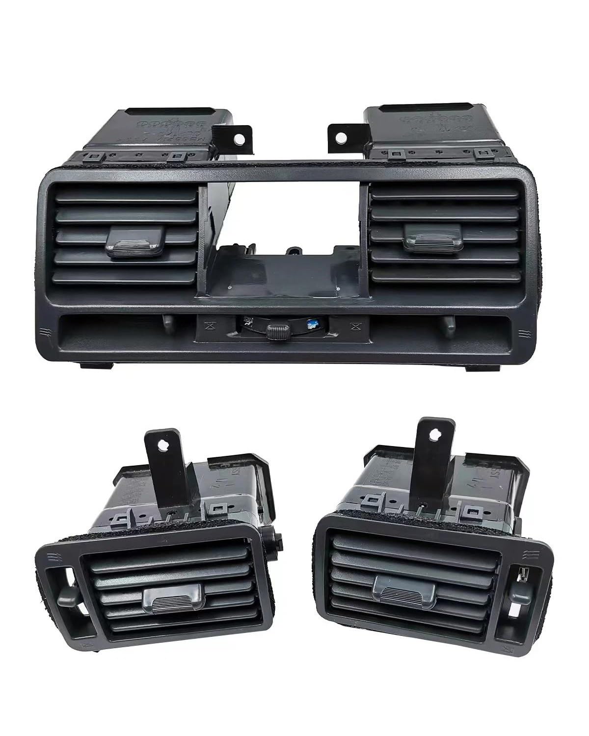 Auto KlimaanlageVents Für Pajero Montero V31 V32 V33 1998 1999 2000 2001 2002 2003-2016 Zubehör Auto Dashboard Klimaanlage Vent Outlet Panel Auto A C Entlüftung(Set 3pcs) von TMXWAT