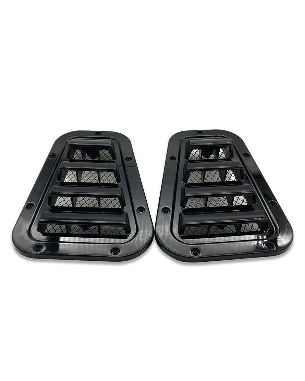 Auto Lufteinlass Motorhaube Scoop 4X Für Land Für Rover Für Defender 2004-2019 Auto Front Motorhaube Motorhaube Side Trim Abdeckung Air Outlet Flow Intake Scoop Vent Abdeckung Motorhaube Lüftungsschli von TMXWAT