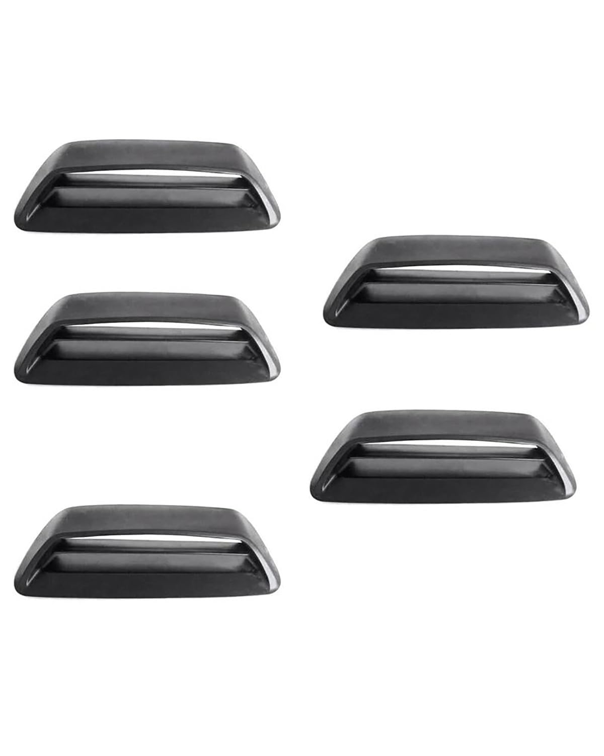 Auto Lufteinlass Motorhaube Scoop 5X Für Hyundai H1 Starex SVX 1997 1998 1999-2005 2006 2007 Auto Air Flow Intake Vent Bonnet Cap Auto Front Hood Scoop Abdeckung Trim Motorhaube Lüftungsschlitze Haube von TMXWAT