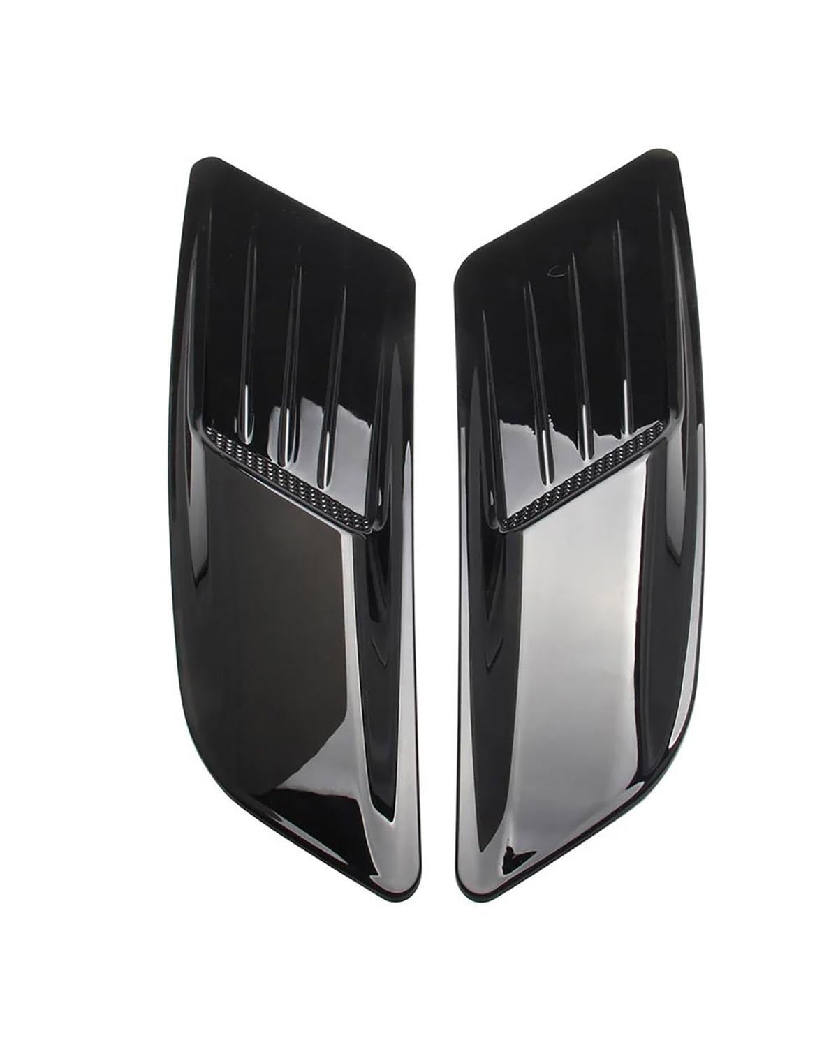 Auto Lufteinlass Motorhaube Scoop Für Benz W204 C200 C250 C300 Front Motorhaube Air Flow Intake Scoop Bonnet Vent Abdeckung Trim Dekoration Auto Zubehör Motorhaube Lüftungsschlitze Haube(Black) von TMXWAT