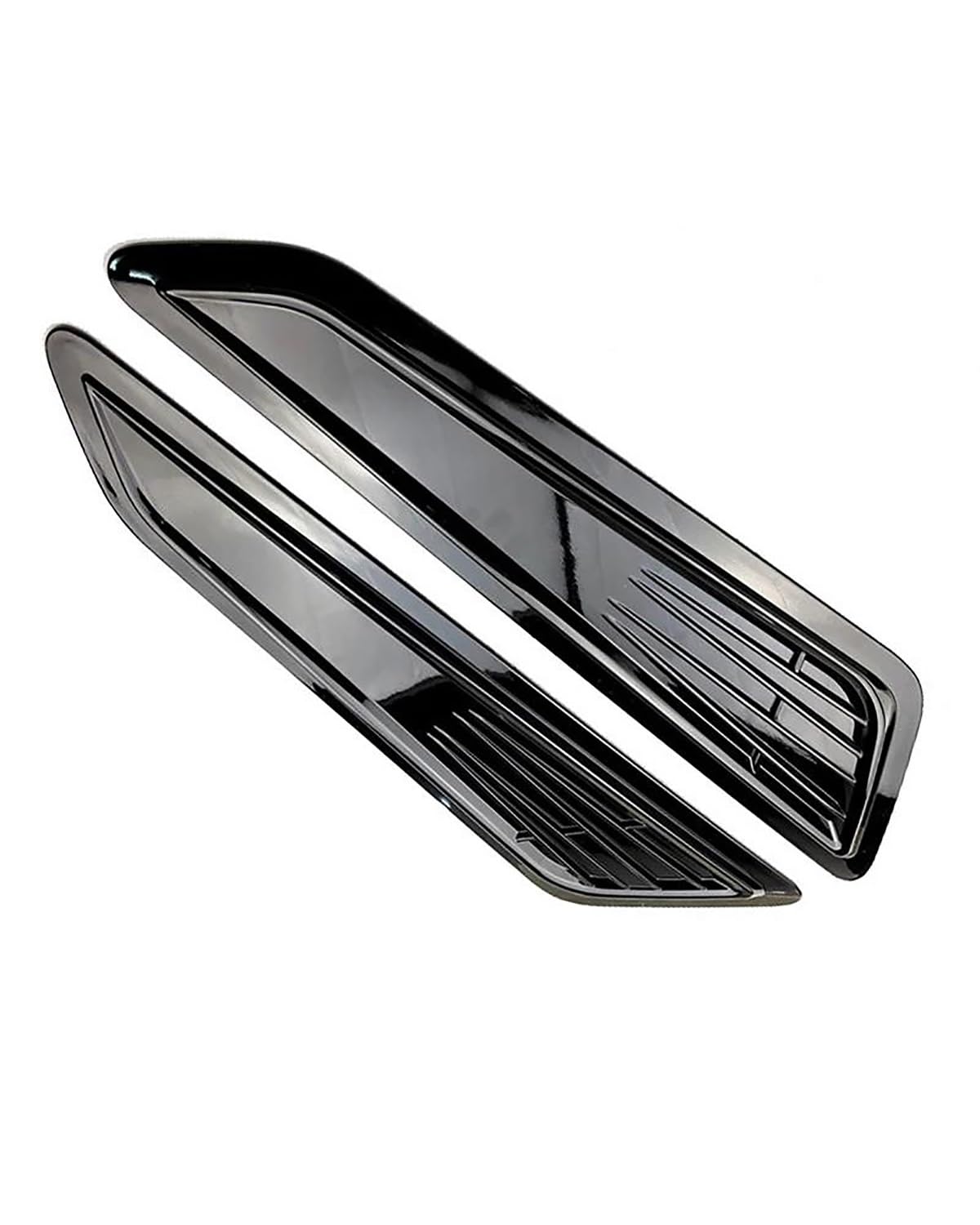 Auto Lufteinlass Motorhaube Scoop Für Camaro Für LT Für 1LT Für 2LT Für RS Modelle 2016 2017 2018 2019 2020 2 Stücke Auto Dekorative Front Hood Vent Abdeckungen Motorhaube Lüftungsschlitze Haube(Gloss von TMXWAT