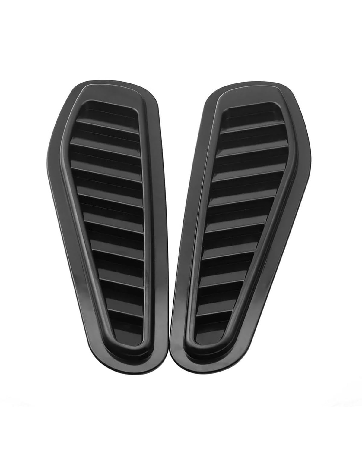 Auto Lufteinlass Motorhaube Scoop Für E46 E60 E90 Für A4 B9 Auto Dekorative Universal Carbon Fiber Air Flow Intake Hood Scoop Bonnet Vent Abdeckung Aufkleber Motorhaube Lüftungsschlitze Haube(Glossy B von TMXWAT