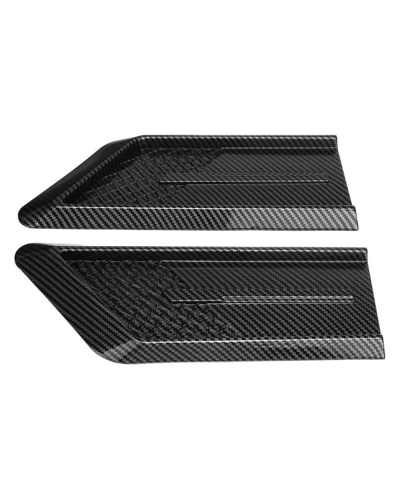 Auto Lufteinlass Motorhaube Scoop Für Ford Für Benz Für Toyotaes Universal 2X Auto Seite Vent Air Flow Intake Hood Scoop Vent Motorhaube Abdeckung Motorhaube Lüftungsschlitze Haube von TMXWAT