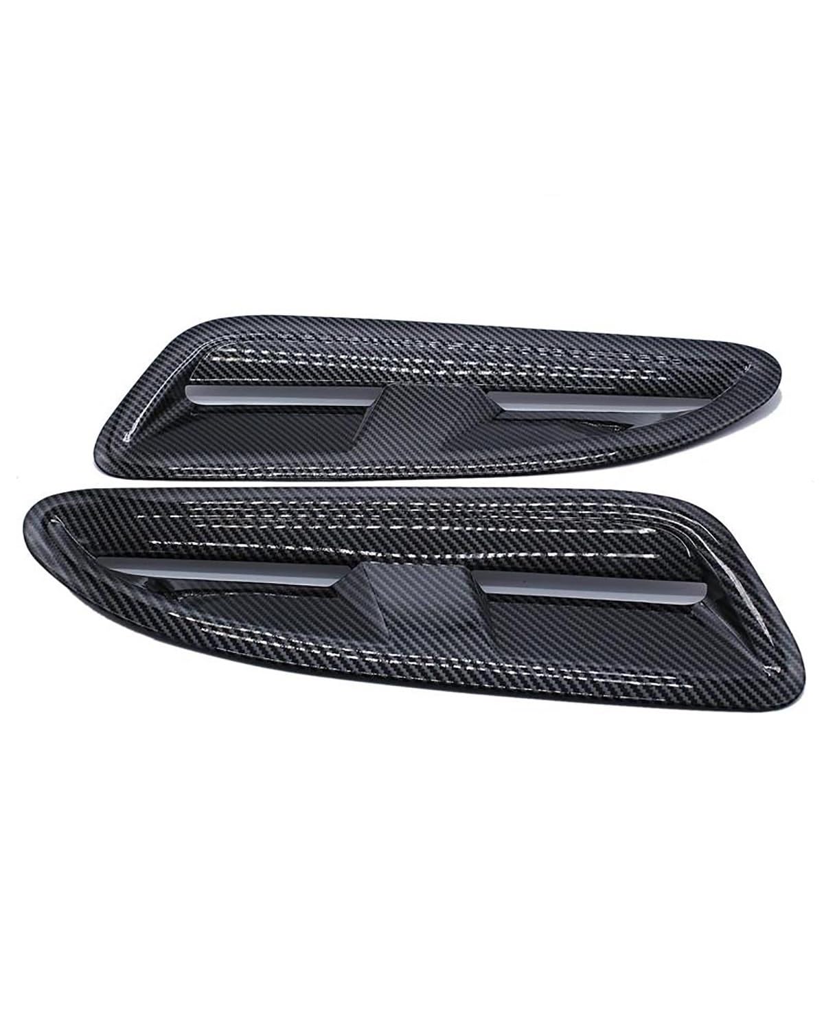 Auto Lufteinlass Motorhaube Scoop Für Ford Für Focus MK2 ST Für Mustang Universal Auto Air Hood Vent Air Intake Scoop Motorhaube Lamellen Haube Luft Auslass Motorhaube Lüftungsschlitze Haube von TMXWAT