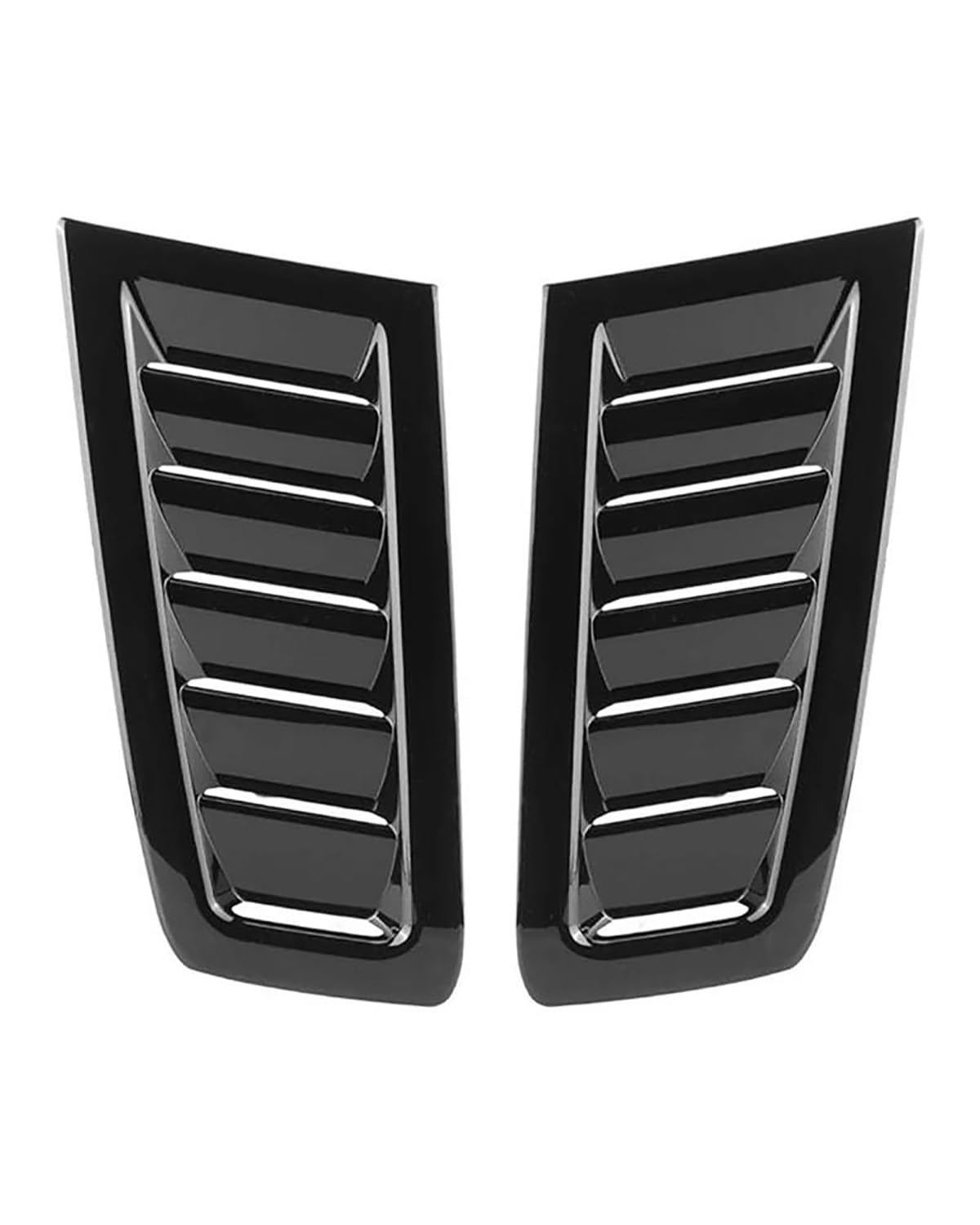 Auto Lufteinlass Motorhaube Scoop Für Ford Für Focus Rs Mk2 Auto Styling Glanz Schwarz Haube Air Vent Grille Bonnet Air Vent Haube Abdeckung Air Vent Trim Panel Teile Motorhaube Lüftungsschlitze Haube von TMXWAT