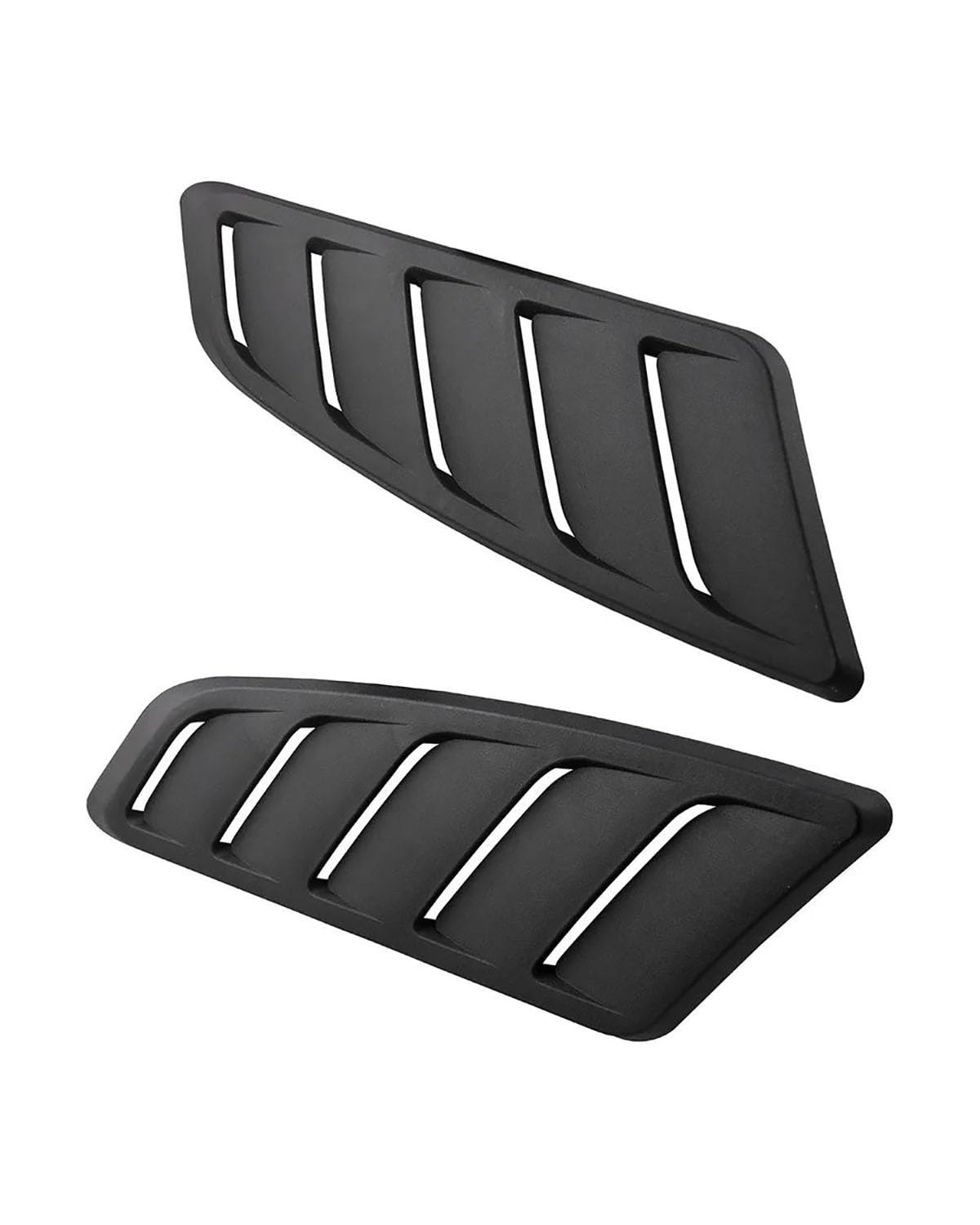 Auto Lufteinlass Motorhaube Scoop Für Ford Für Mustang 2015 2016 2017 Panel Trim 2 Stücke Universal ABS Kunststoff Auto Air Intake Scoop Motorhaube Haube Vent Front Hood Vent Motorhaube Lüftungsschlit von TMXWAT