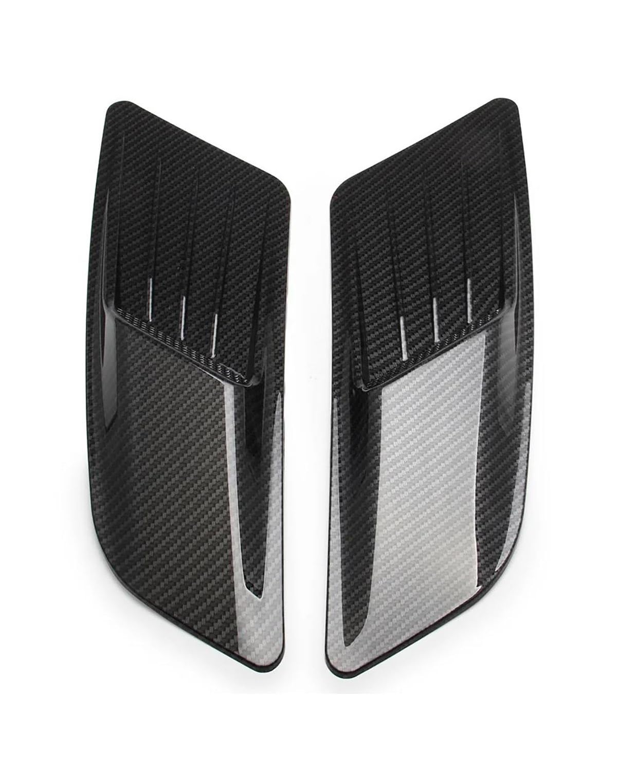 Auto Lufteinlass Motorhaube Scoop Für Ford Für Mustang 2015-2022 Auto Haube Vents Universal Front Hood Air Intake Scoop Bonnet Vent Panel Trim Stoßstange Unterstützung Strebe Haube Motorhaube Lüftungs von TMXWAT