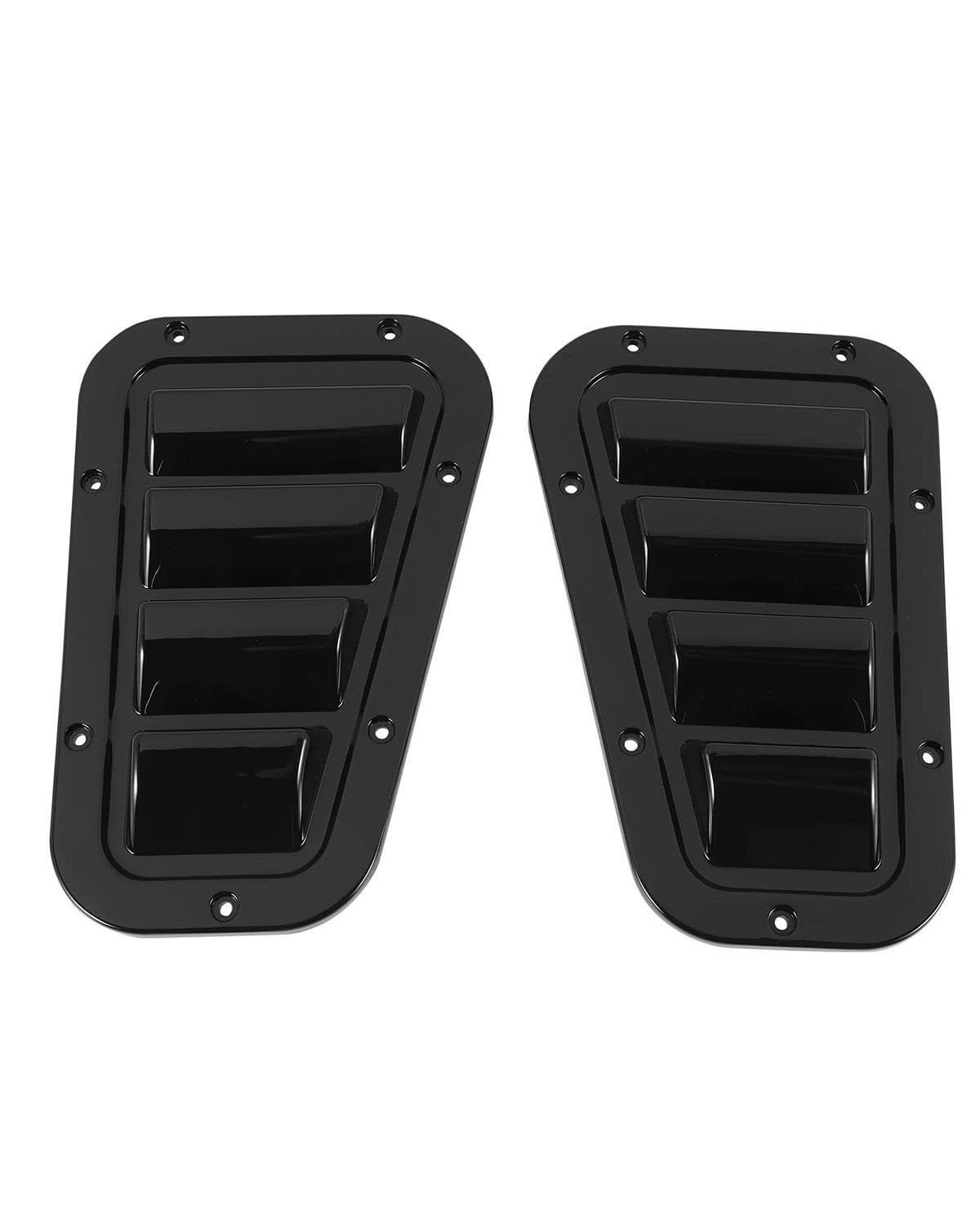 Auto Lufteinlass Motorhaube Scoop Für Land Für Rover Für Defender 2004-2019 2X Auto Front Motorhaube Motorhaube Side Trim Abdeckung Air Outlet Flow Intake Scoop Vent Abdeckung Motorhaube Lüftungsschli von TMXWAT