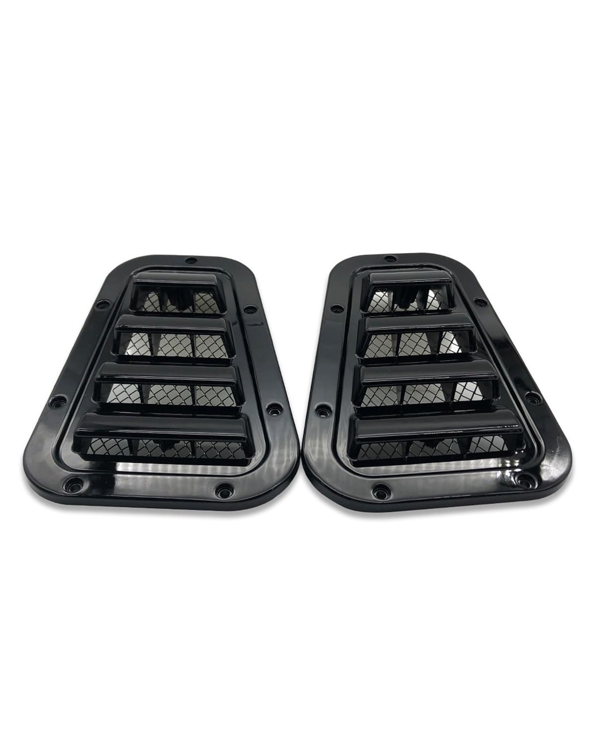 Auto Lufteinlass Motorhaube Scoop Für Land Für Rover Für Defender 2004-2019 2X Auto Front Motorhaube Motorhaube Side Trim Abdeckung Air Outlet Flow Intake Scoop Vent Abdeckung Motorhaube Lüftungsschli von TMXWAT