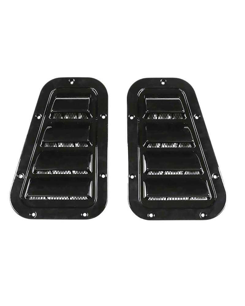 Auto Lufteinlass Motorhaube Scoop Für Land Für Rover Für Defender 2004-2019 4X Auto Front Motorhaube Motorhaube Side Trim Abdeckung Luft Auslass Flow Intake Scoop Vent Abdeckung Motorhaube Lüftungssch von TMXWAT