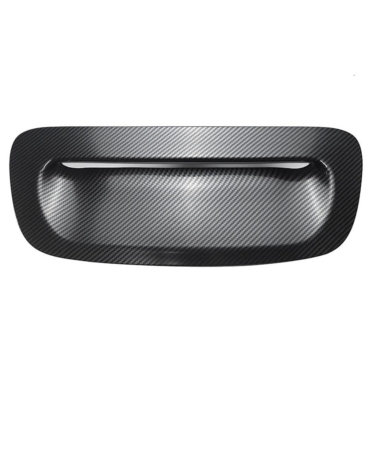 Auto Lufteinlass Motorhaube Scoop Für Mini Für Cooper S JCW R56 R55 R57 R58 R59 Front Motorhaube Bonnet Vent Scoop Air Outlet Abdeckung Trim Außen Zubehör Motorhaube Lüftungsschlitze Haube(Carbon Fibe von TMXWAT