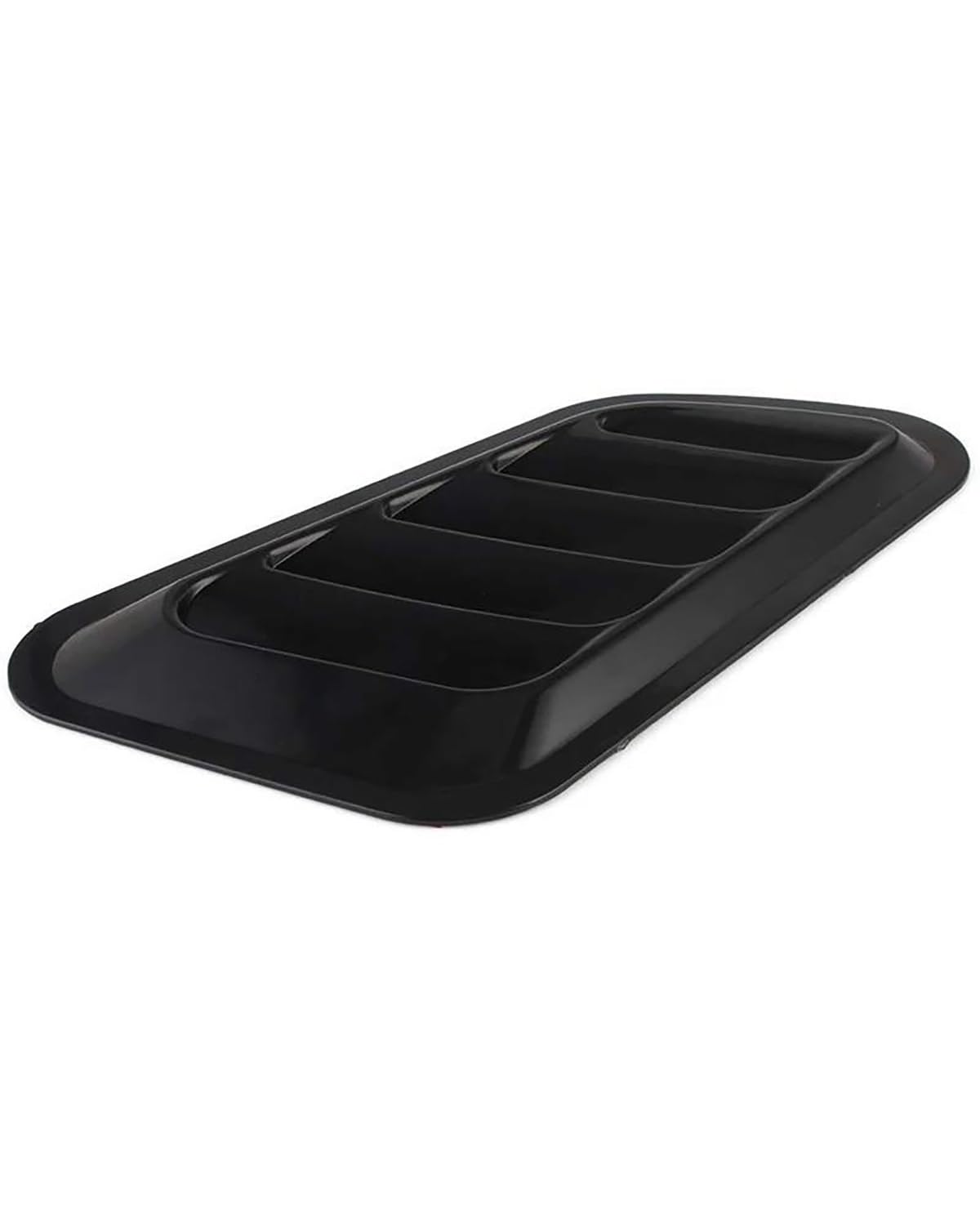 Auto Lufteinlass Motorhaube Scoop Für Universal 1 Paar Auto Luftkanal Flow Intake Front Hood Scoop Bonnet Vent Eneige Abdeckung Aufkleber Trim Dekoration Motorhaube Lüftungsschlitze Haube(Glossy Black von TMXWAT