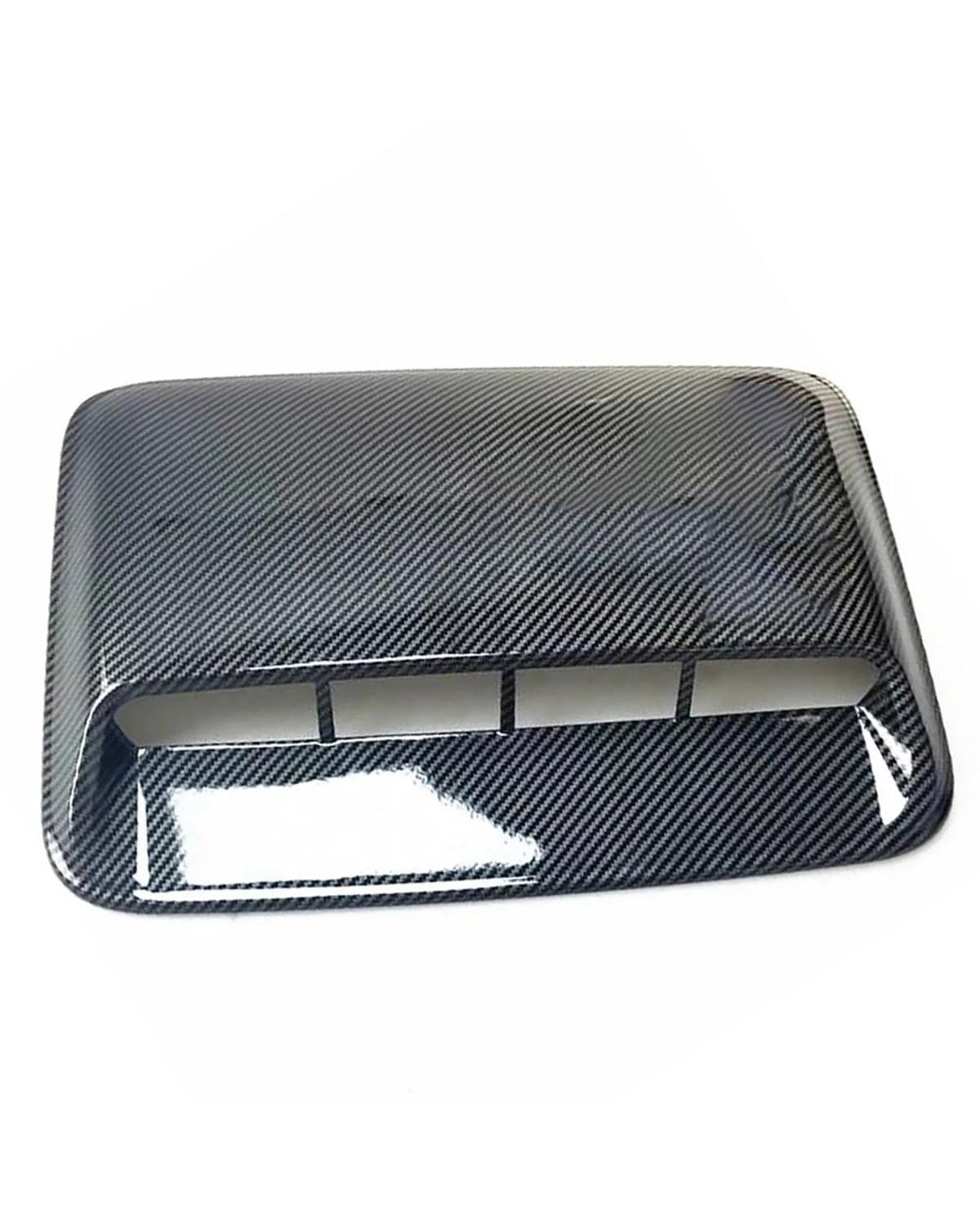 Auto Lufteinlass Motorhaube Scoop Für Universal Auto ABS Kunststoff Air Flow Intake Hood Scoop Vent Motorhaube Dekorative Abdeckung Molding Aufkleber Dekor Trim Carbon Faser Stil Motorhaube Lüftungssc von TMXWAT