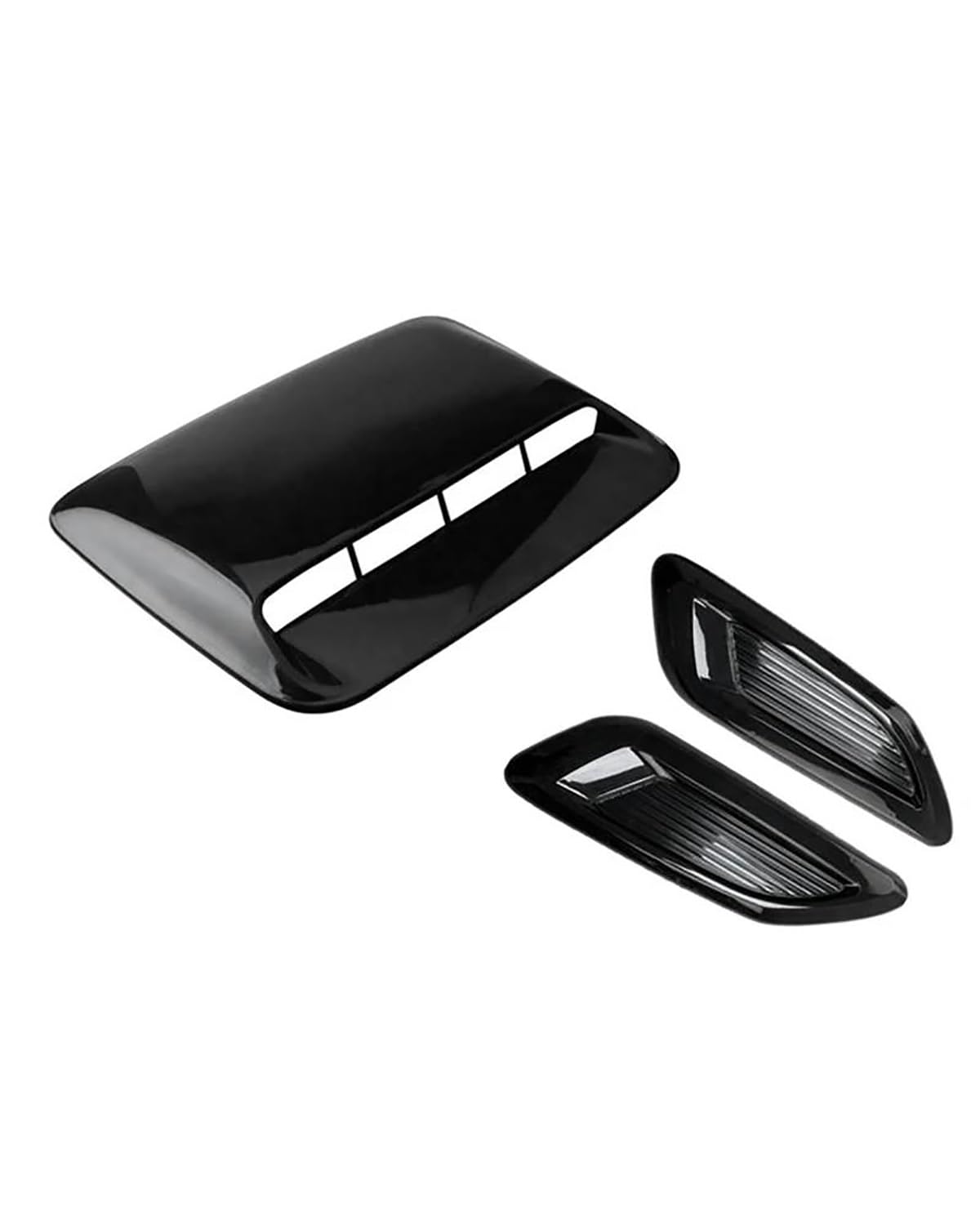 Auto Lufteinlass Motorhaube Scoop Für Universal Auto Air Flow Intake Hood Scoop Vent Motorhaube Dekor Abdeckung Mitte Seite Air Outlet Haube Auto Außen Teile Zubehör Motorhaube Lüftungsschlitze Haube von TMXWAT